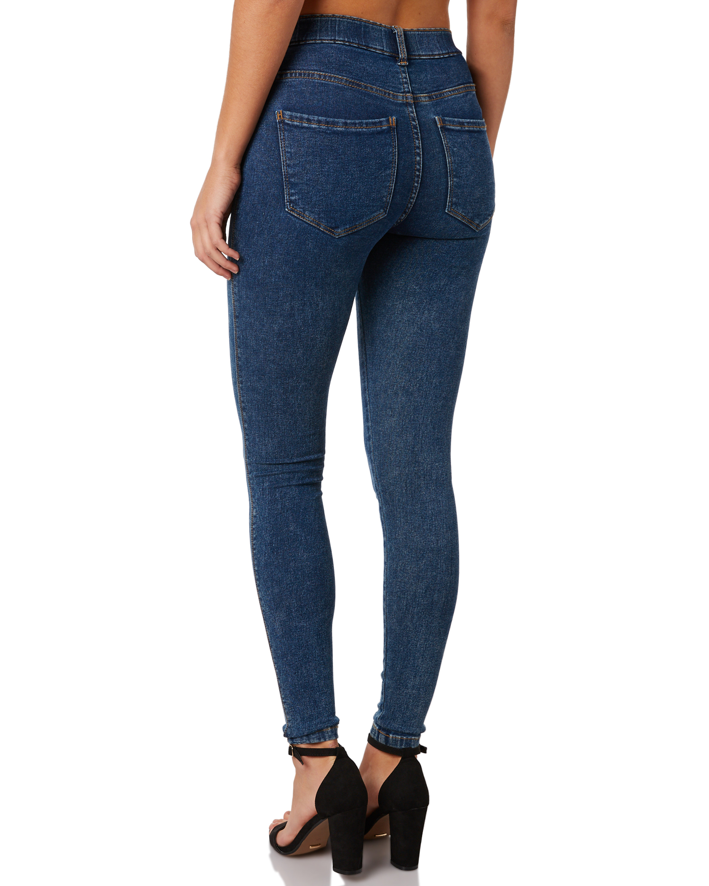 Dr Denim Lexy High Waist Jean - Mid Ocean Blue | SurfStitch