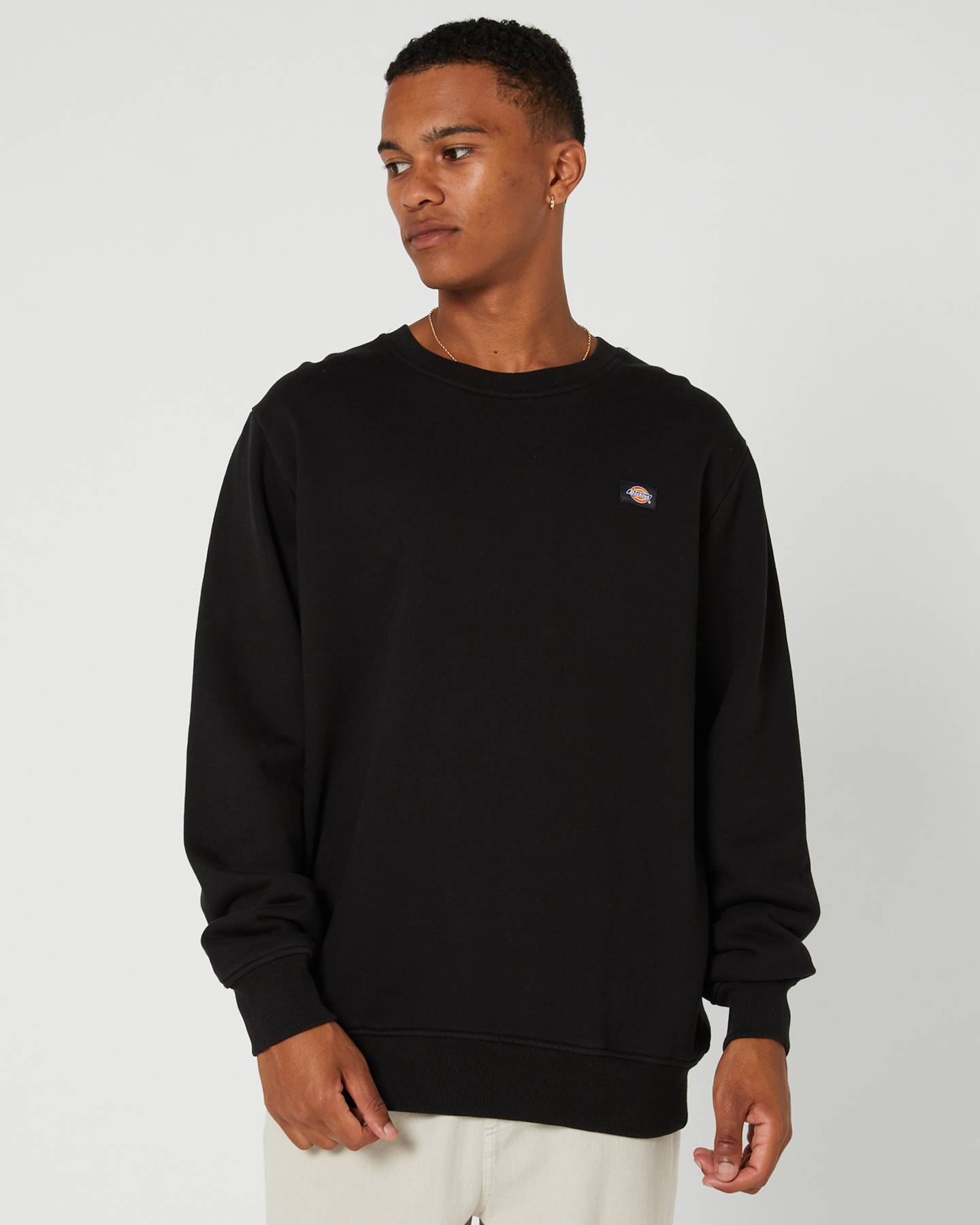 ekstra Alvorlig shilling Dickies Classic Label Washed Crew Neck Sweater - Black | SurfStitch