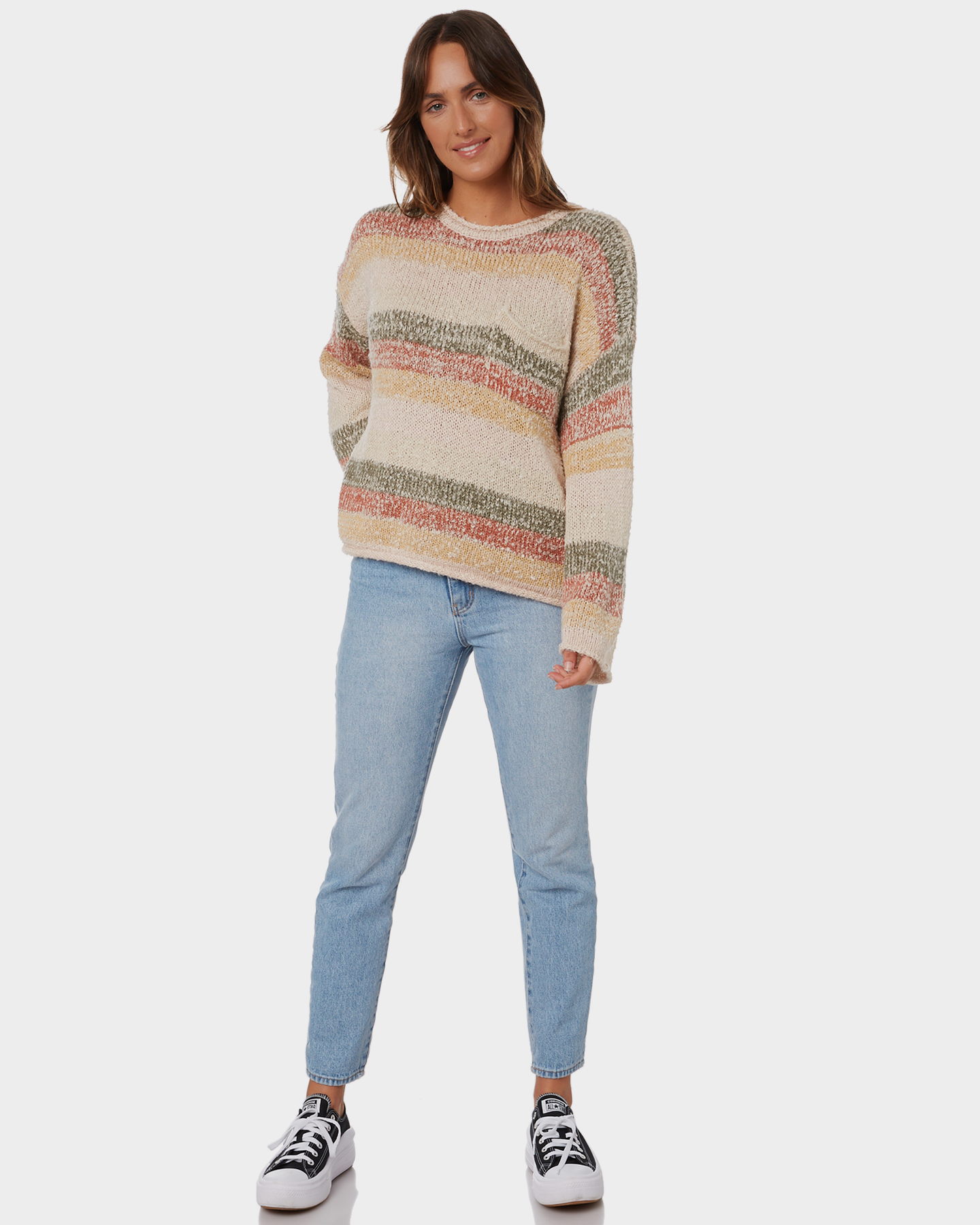 Rip Curl North Shore Sweater - Off White | SurfStitch