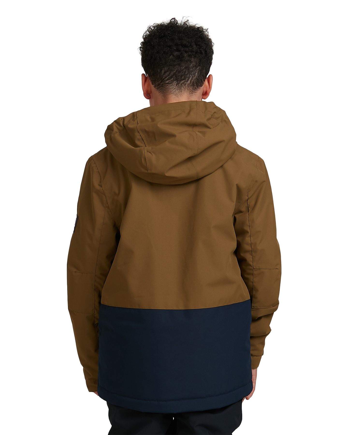 Quiksilver Boys 8-16 Mission Solid Snow Jacket - Military Olive