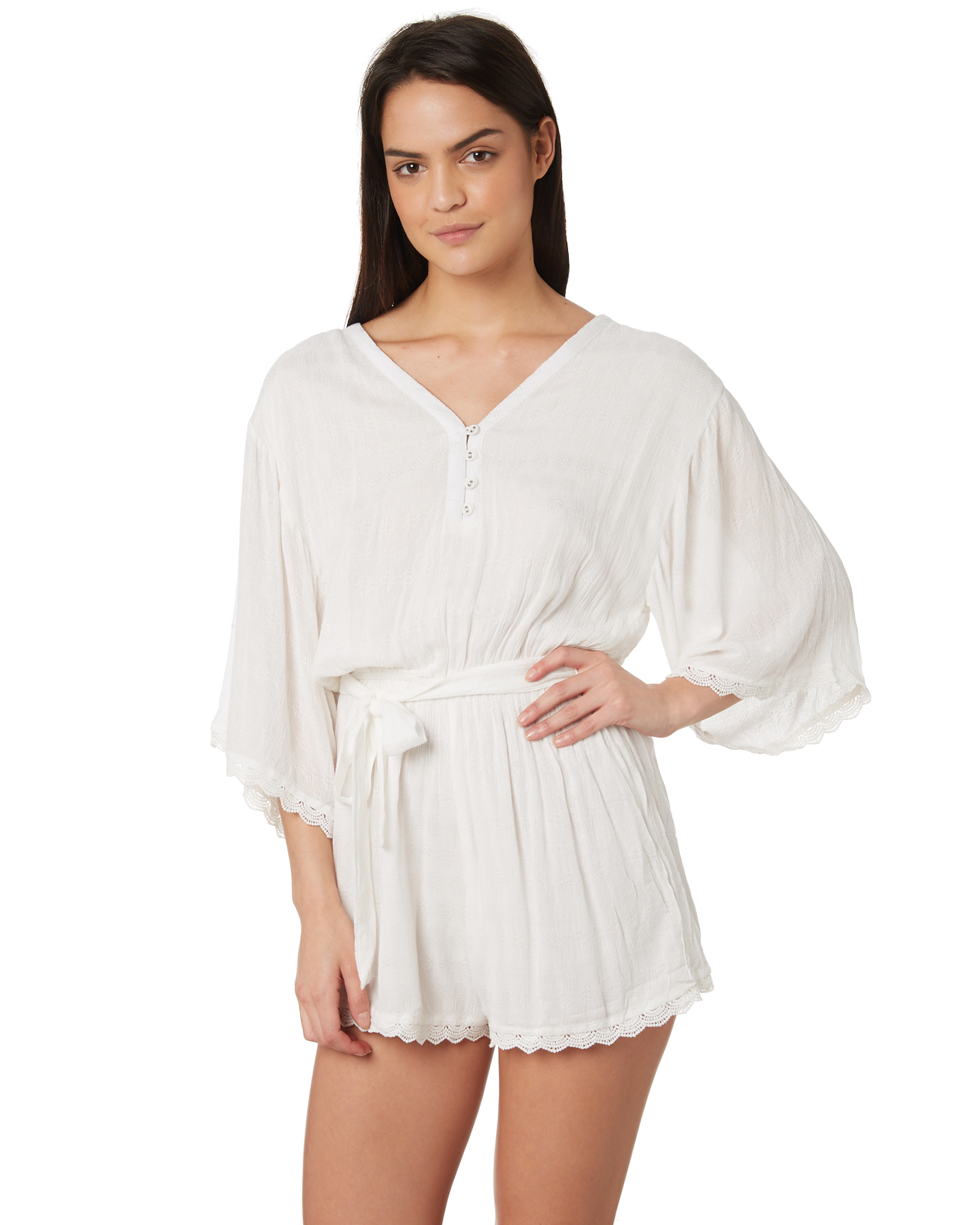 white playsuit womens