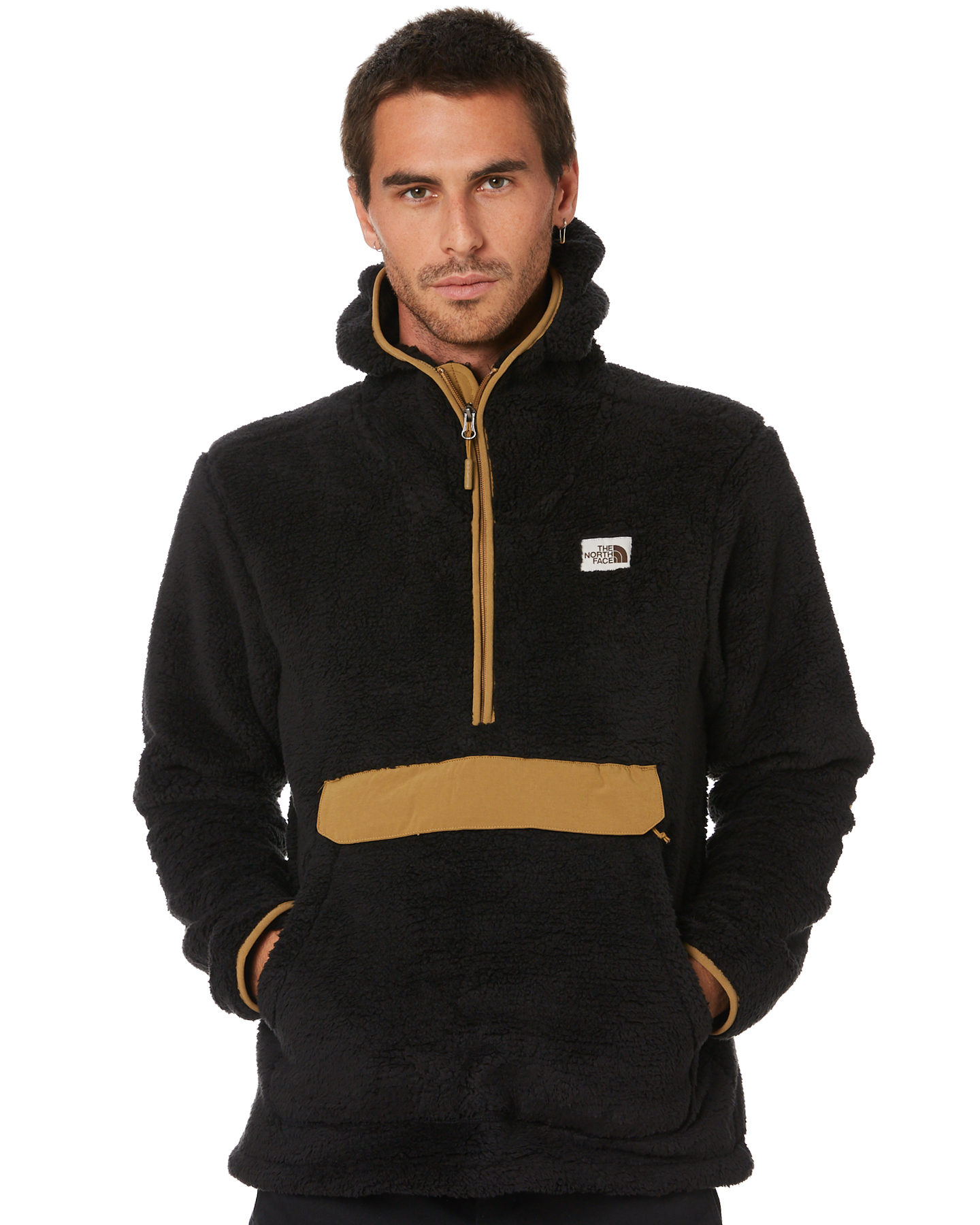 north face men's pullover jacket