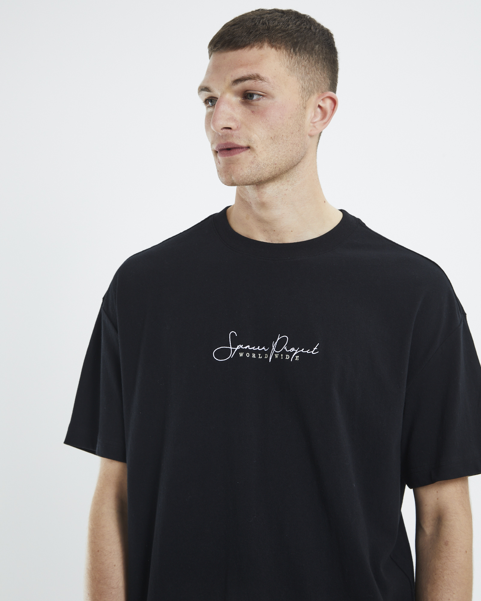 Spencer Project Signature World T-Shirt - Black | SurfStitch