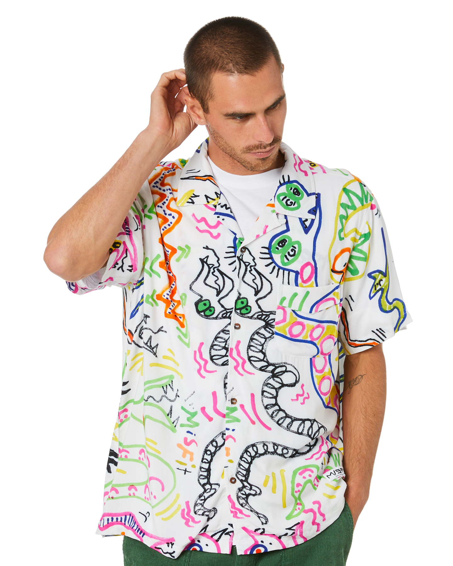 white misfits shirt