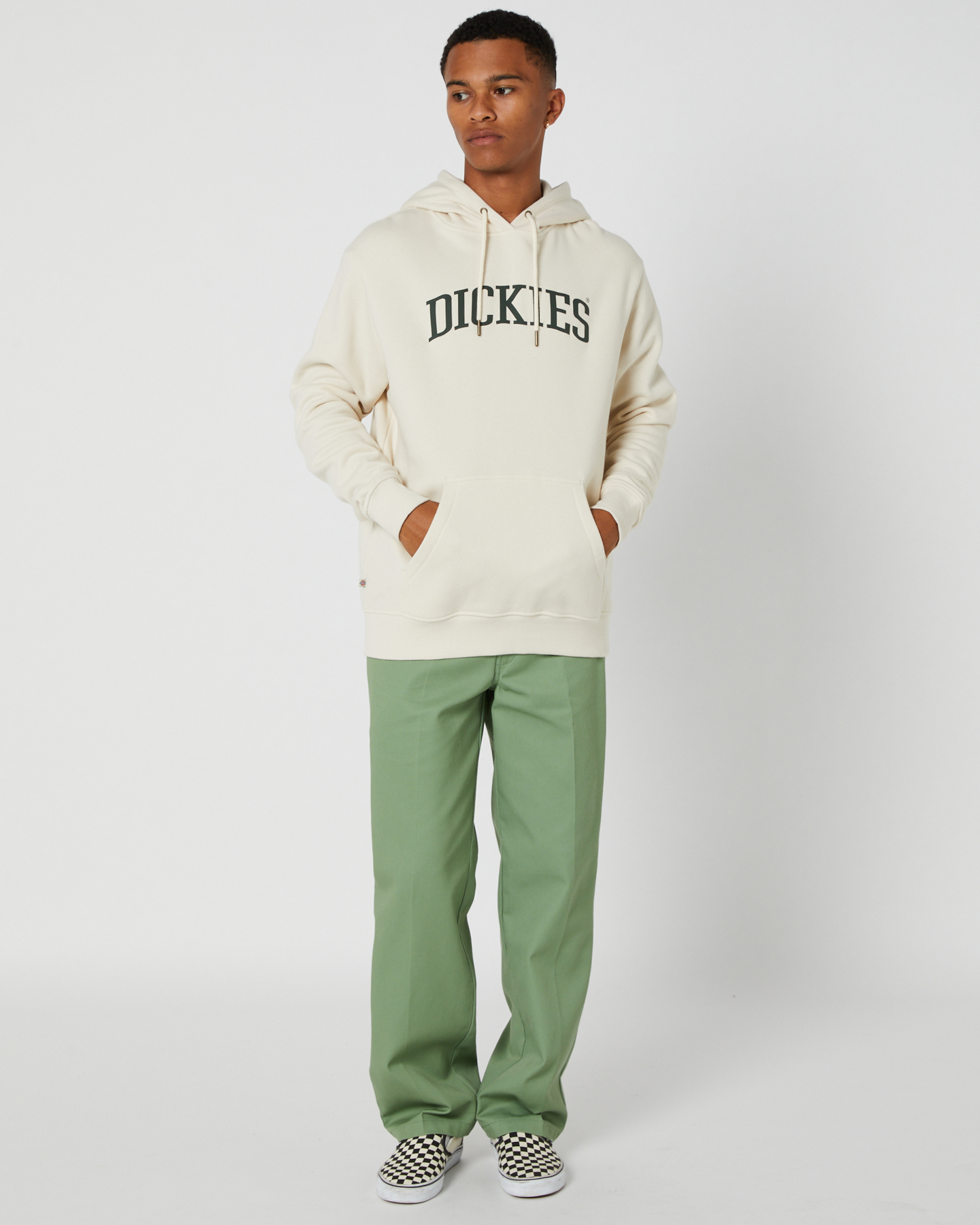 Dickies Collegiate 66 Pullover Hoody - Natural | SurfStitch