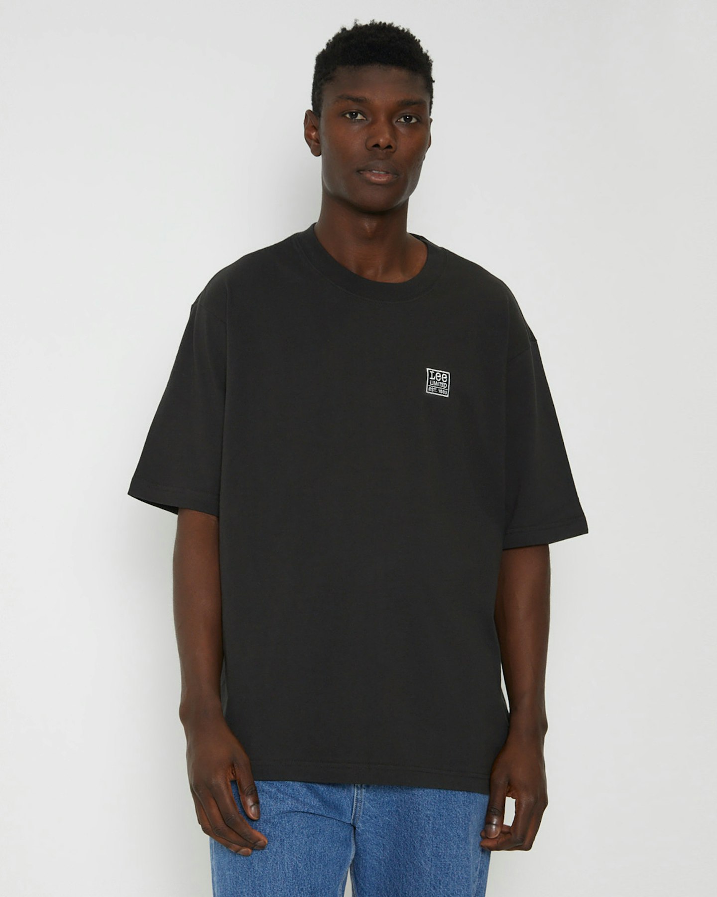 Lee Lee Limited Baggy Short Sleeve T Shirt Black SurfStitch