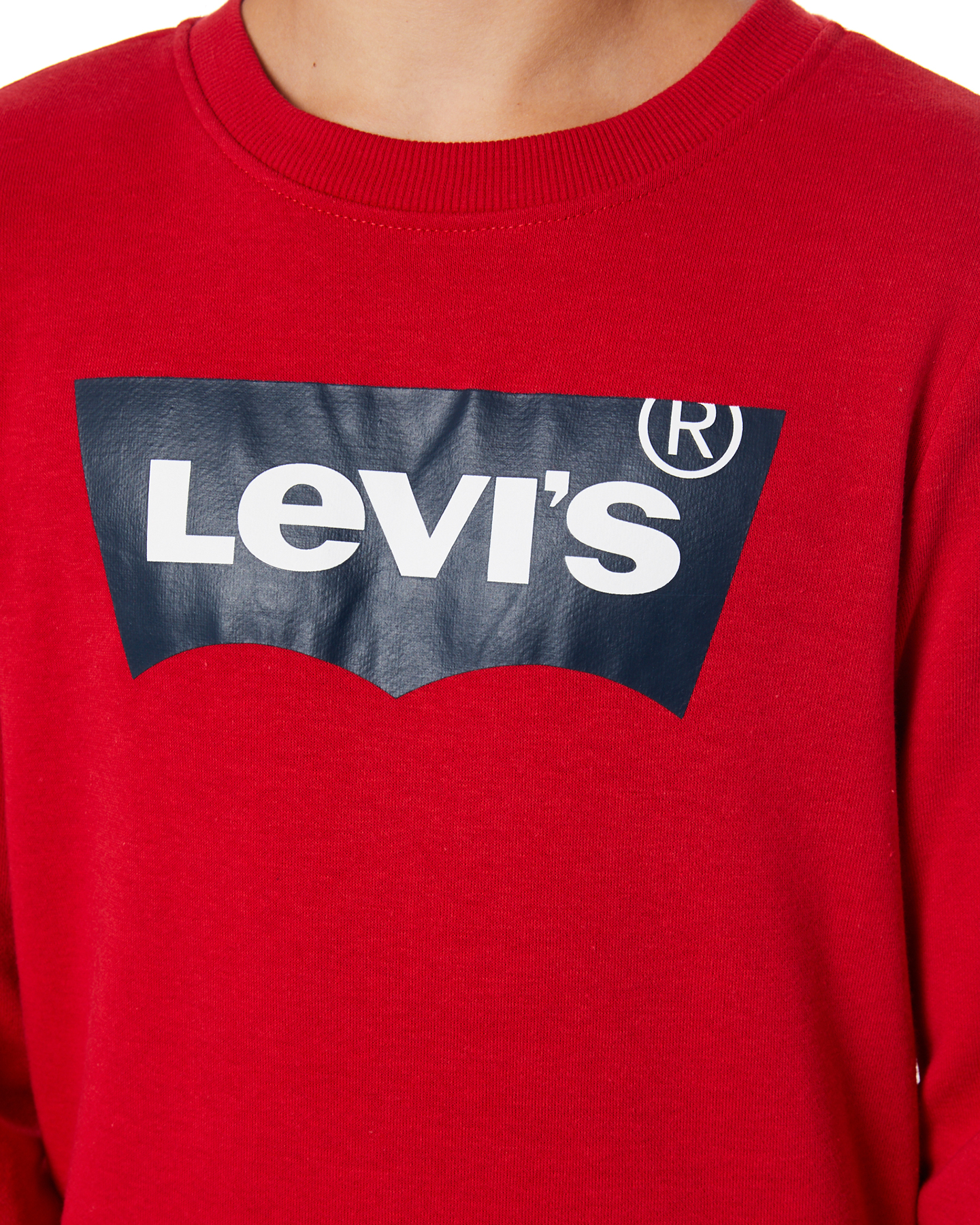 Levi's Boys French Terry Batwing Pullover - Teen - Levis Red | SurfStitch