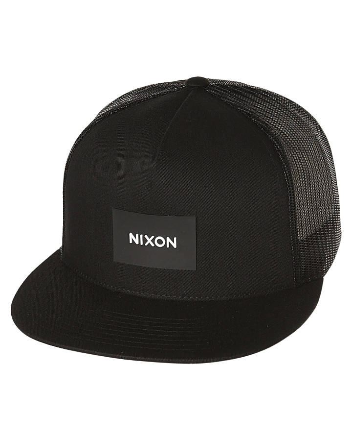 Nixon Team Trucker Cap - Black | SurfStitch