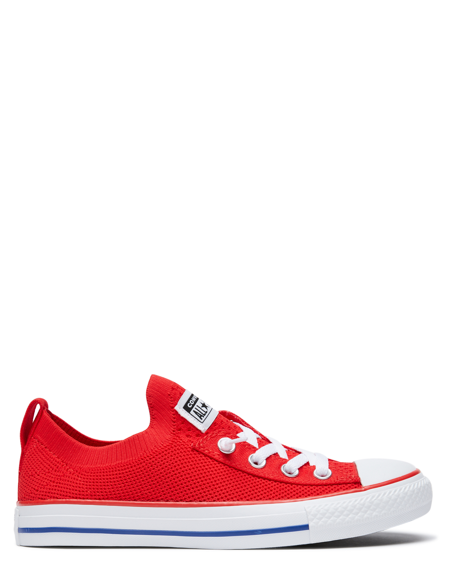 red women's converse shoes