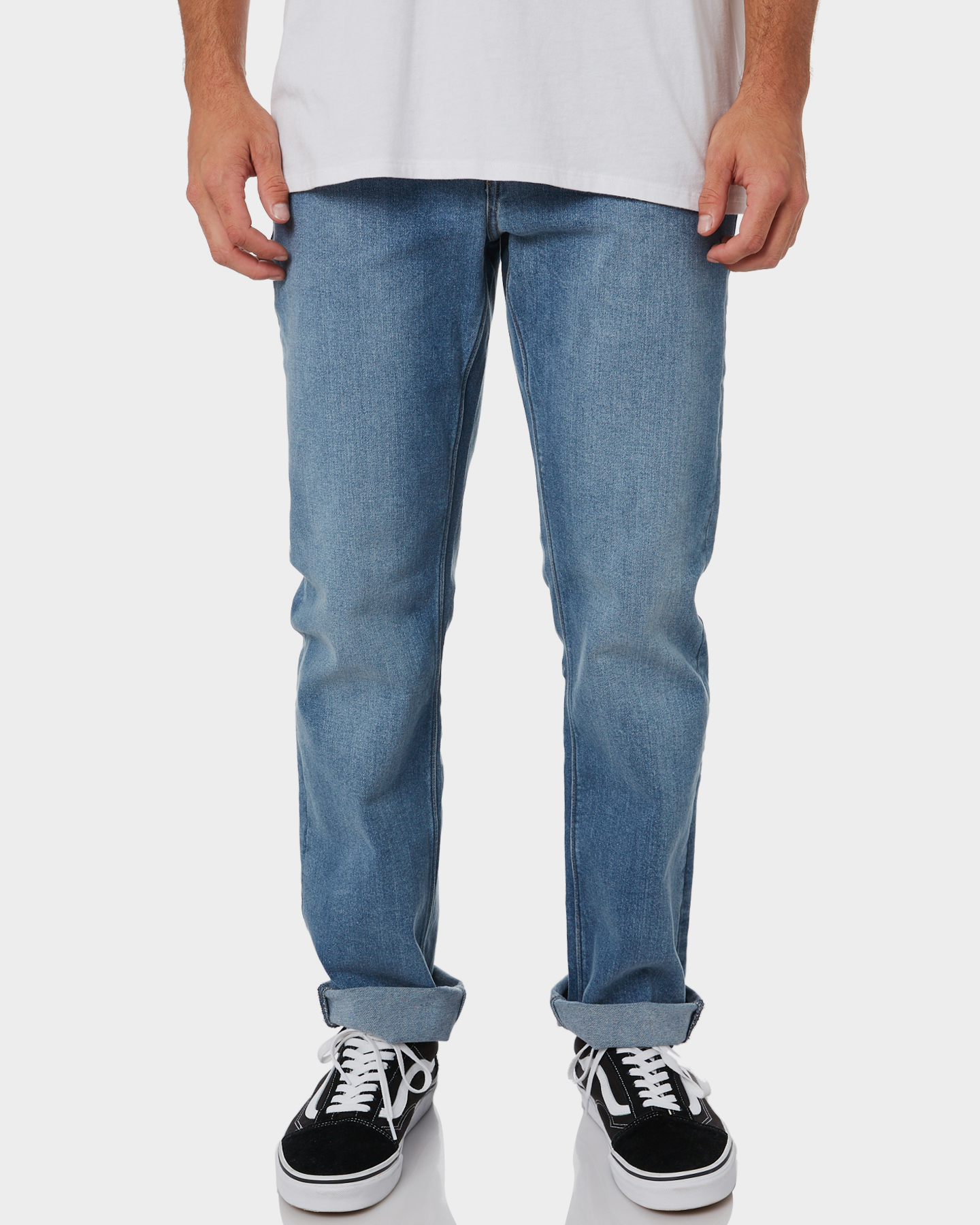 Volcom Solver Mens Jean - Old Town Indigo | SurfStitch