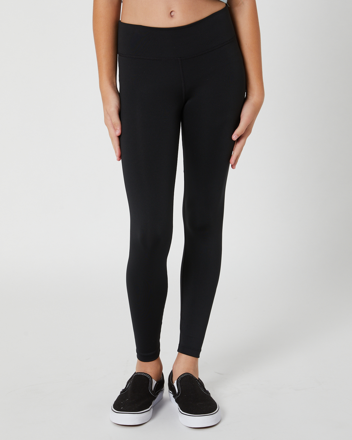 Nike Nike Dri Fit One Leggings - Black White | SurfStitch