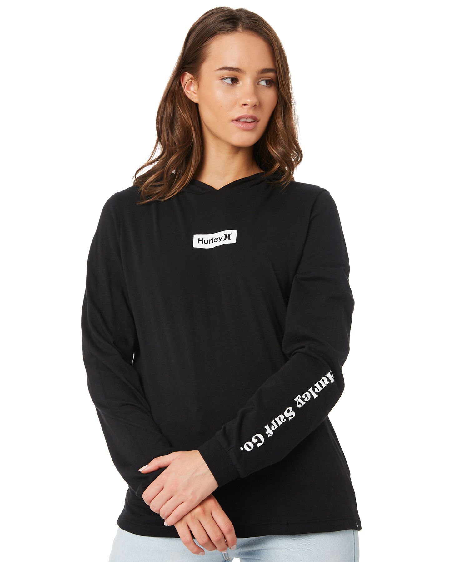 Hurley Freedom Perfect Long Sleeve T Shirt - Black | SurfStitch