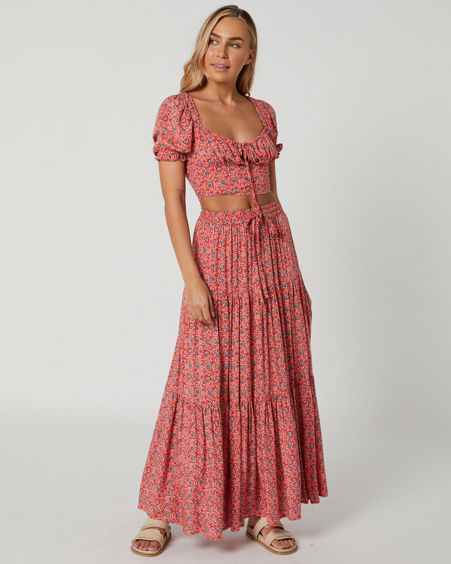 All About Eve Rosanna Floral Maxi Skirt - Print | SurfStitch