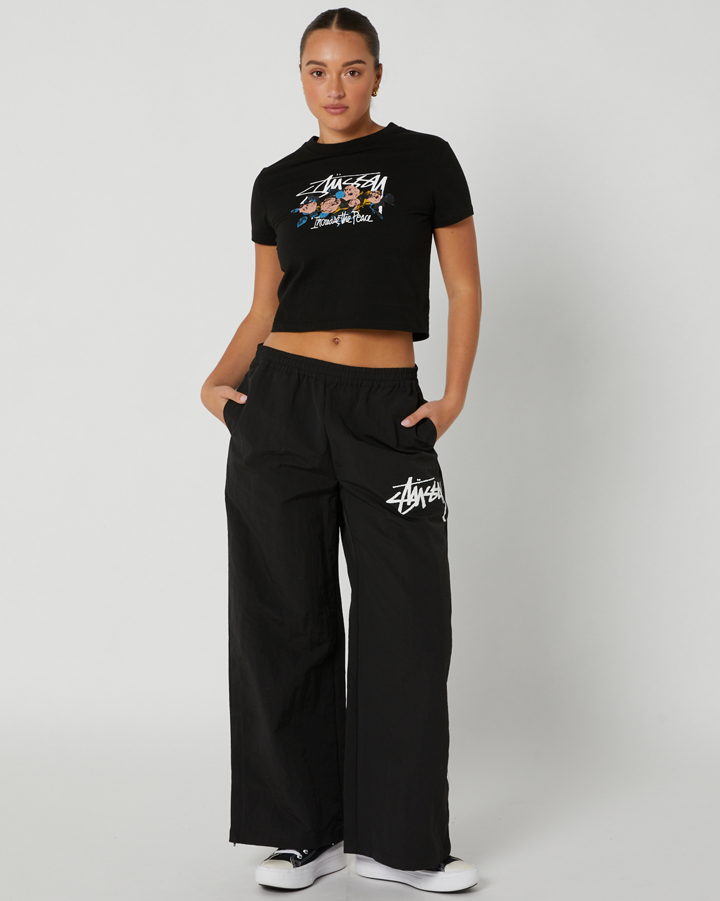 Stussy sweatpants womens cheap