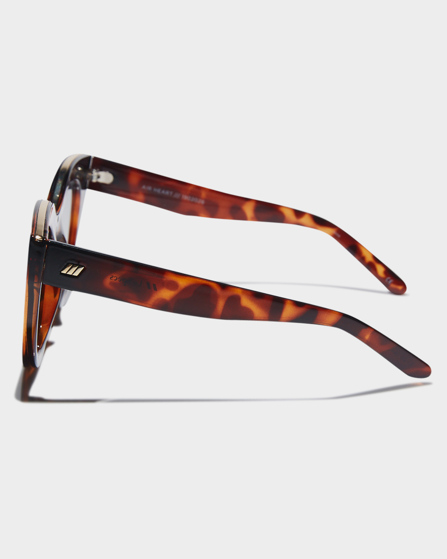 Le Specs Air Heart Sunglasses - Tort | SurfStitch