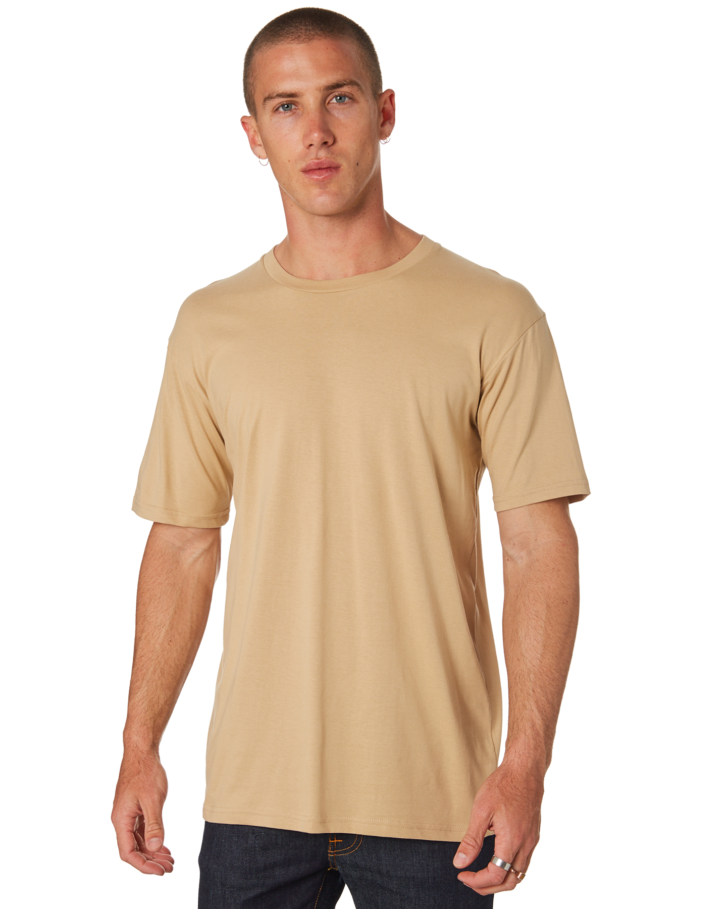tan t shirt dress