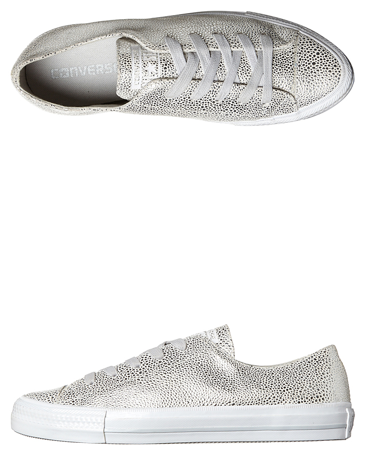 silver converse womens shoes