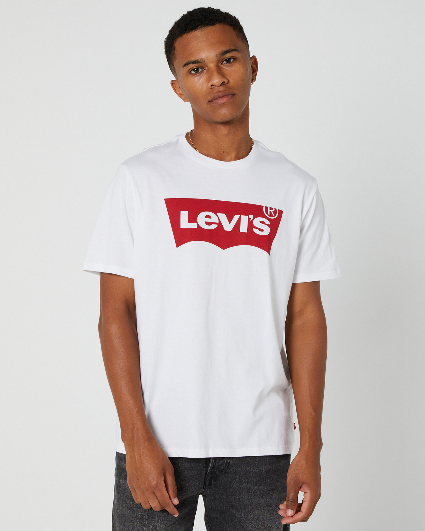 Levi`S Batwing Mens Tee - White | SurfStitch