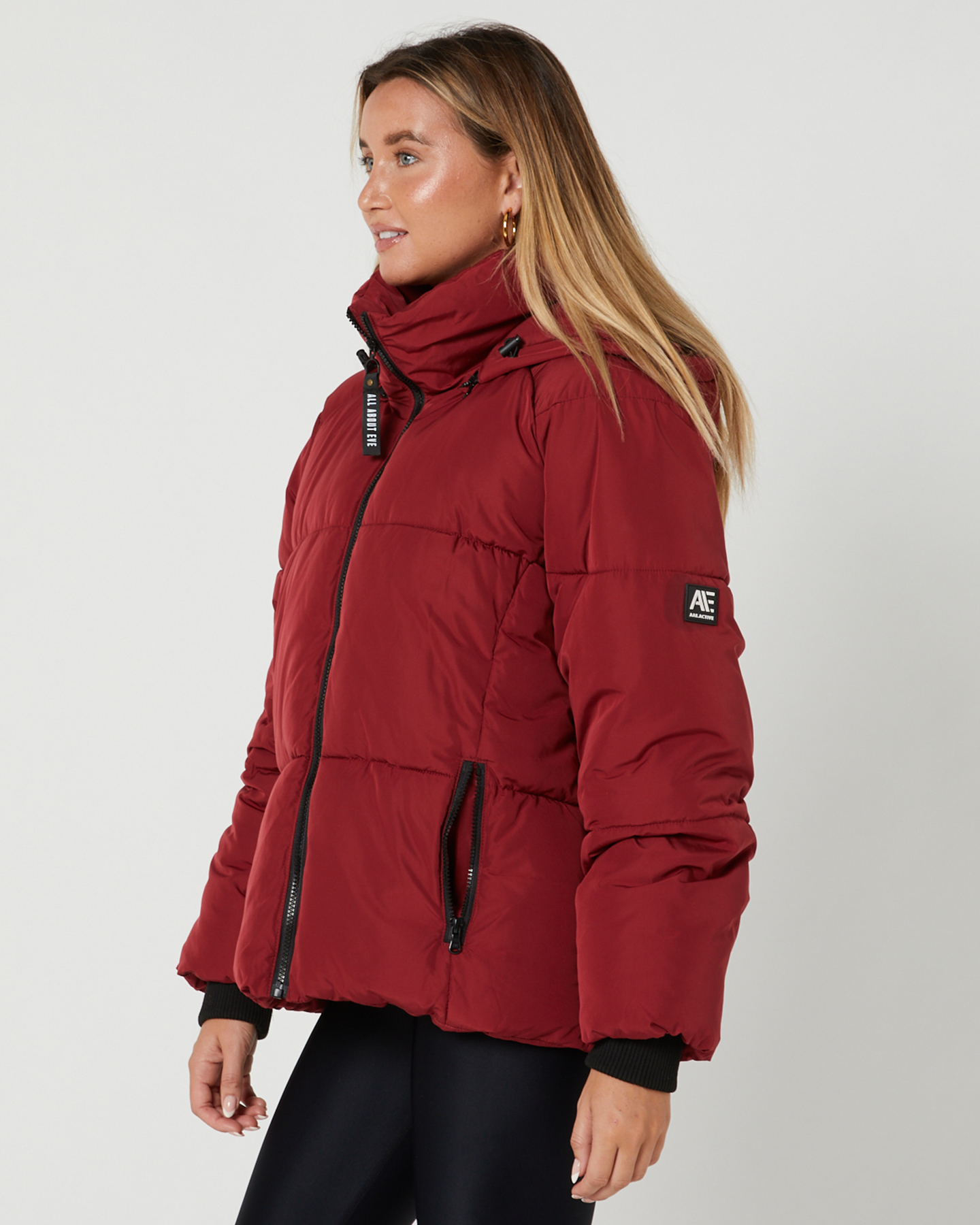 All about eve amber puffer jacket outlet