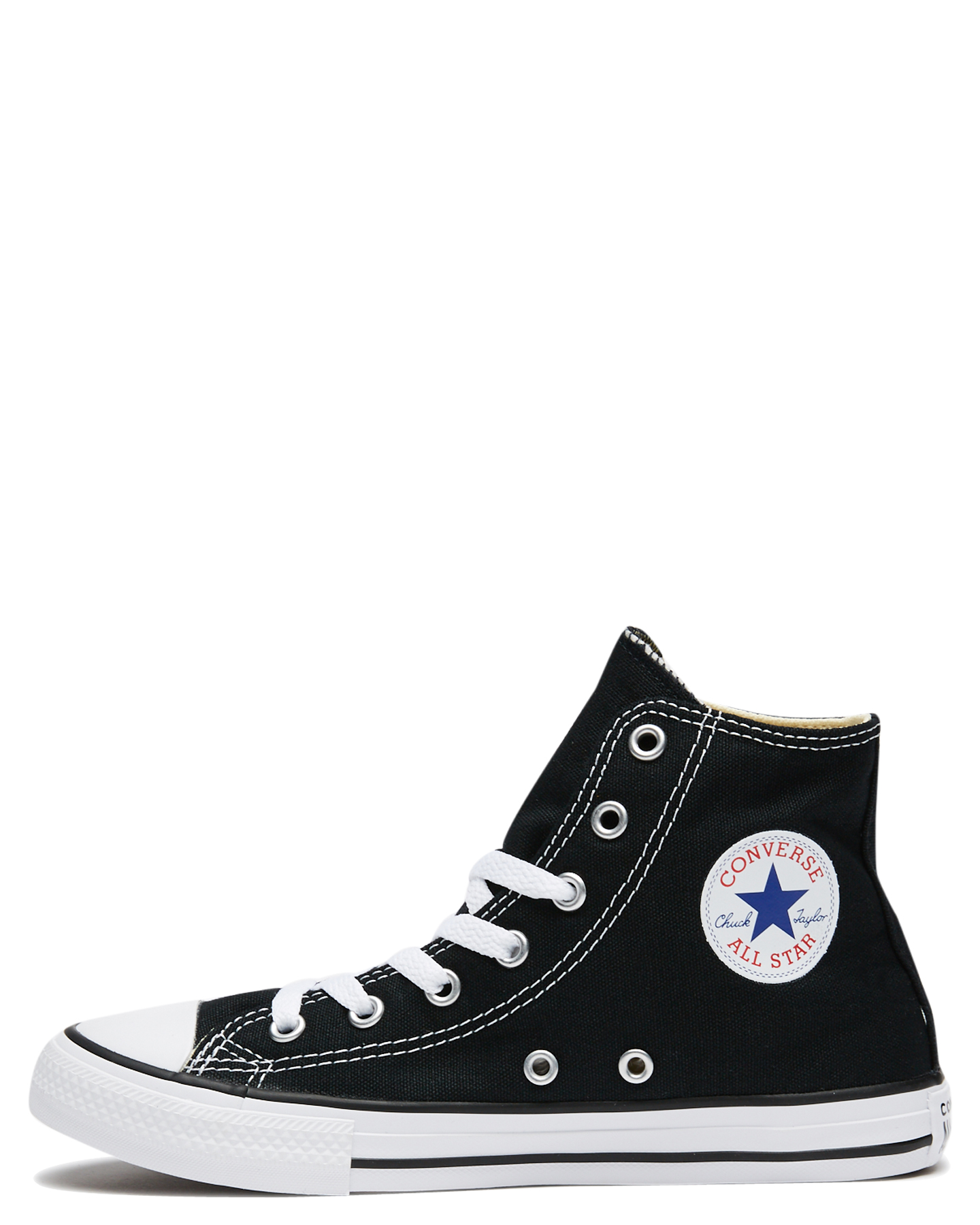 converse high tops black junior