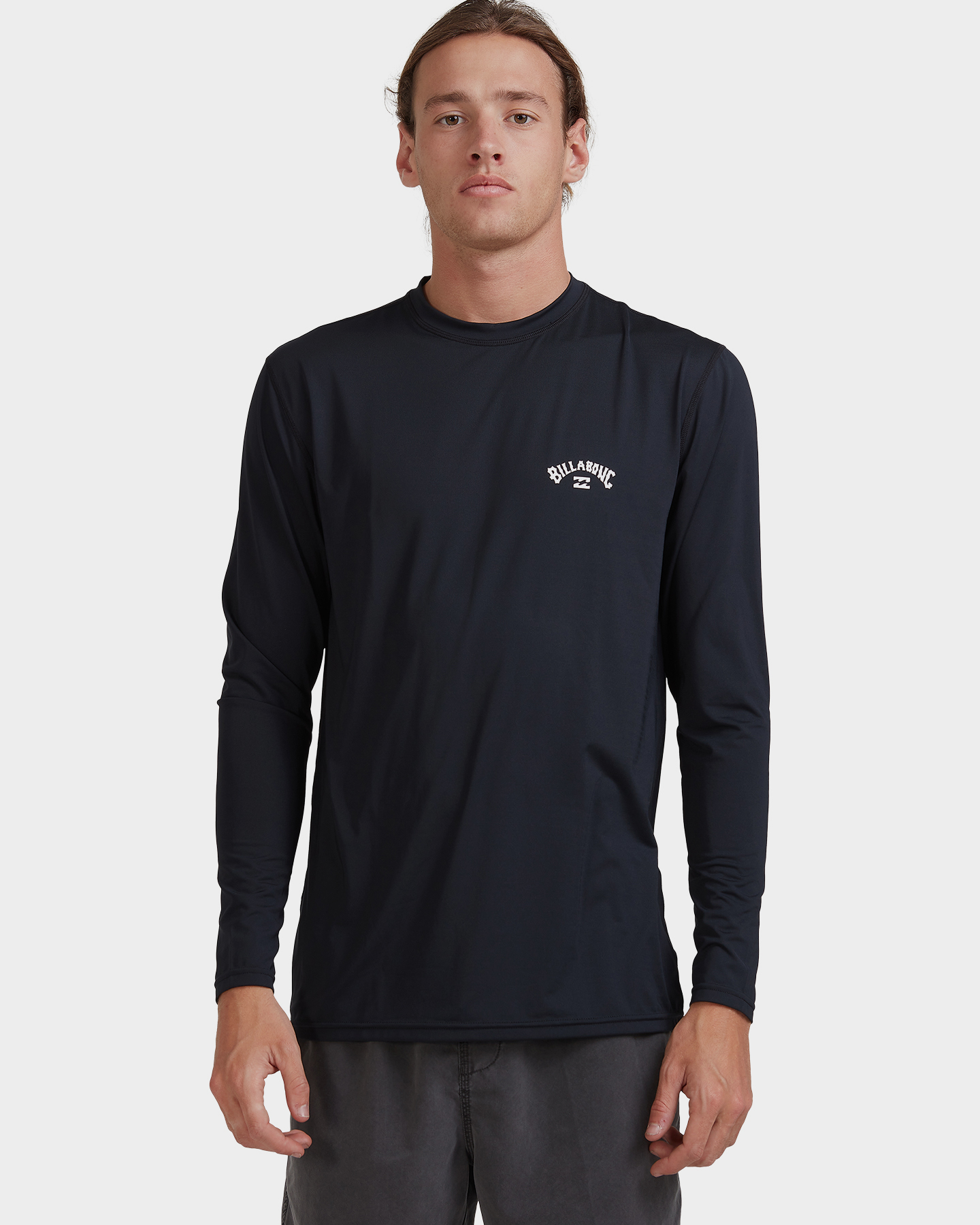 Billabong Single Arch Loose Fit Long Sleeve Rash Vest - Black | SurfStitch