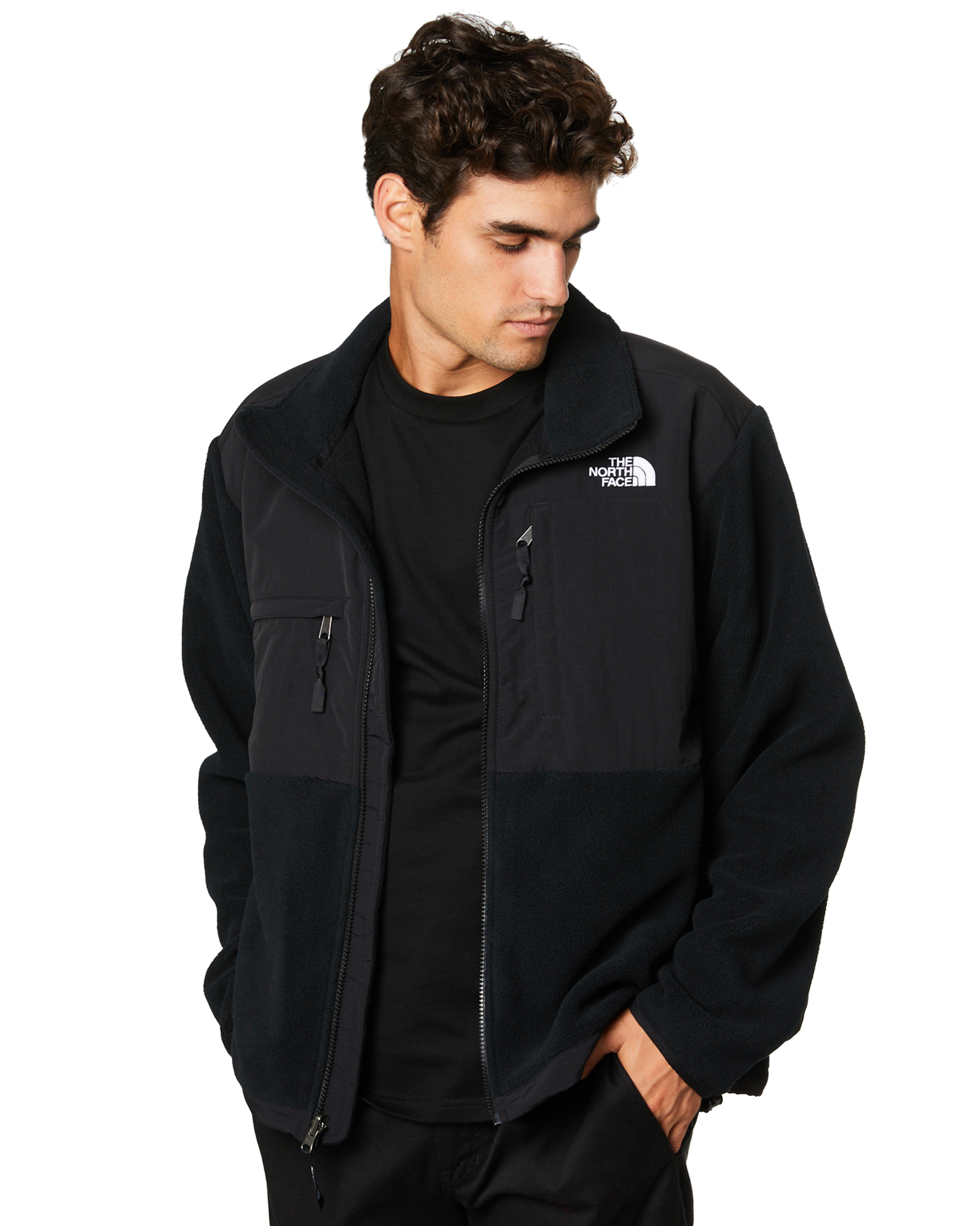 medium north face denali mens