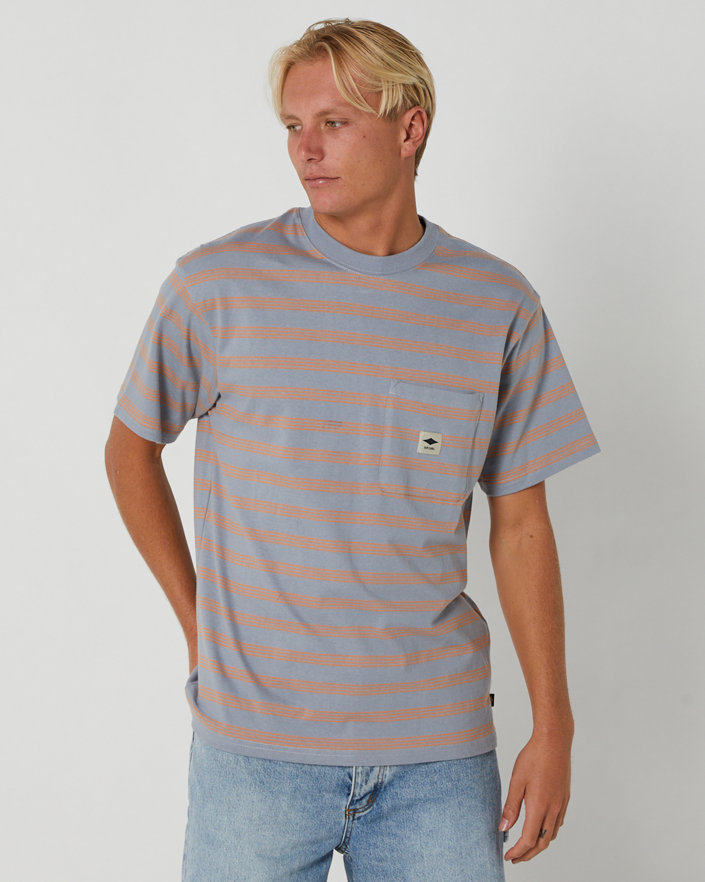 Rip Curl Quality Surf Products Stripe Ss Tee - Tradewinds | SurfStitch