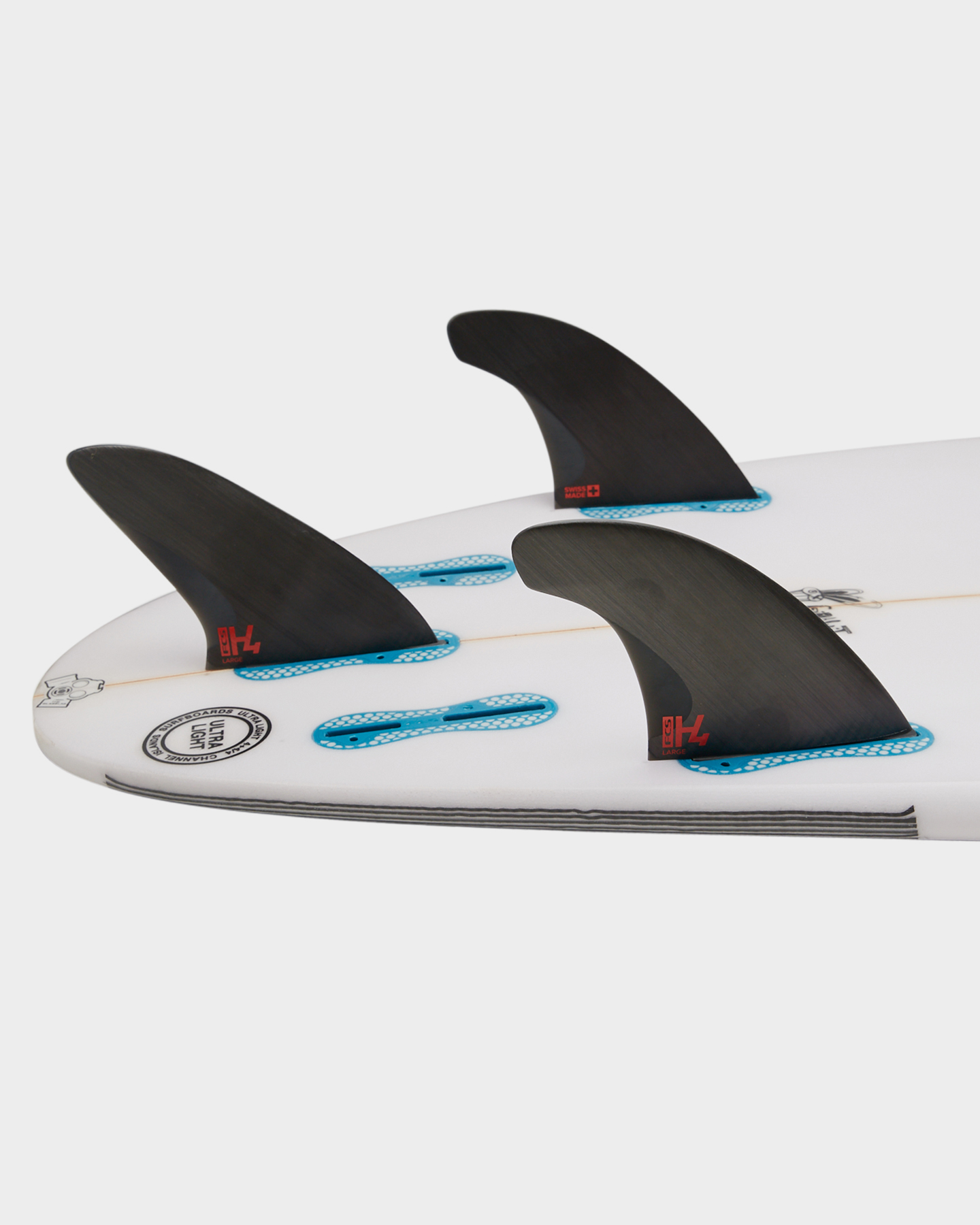 Fcs Fcs Ii H4 Tri Fins Smoke SurfStitch