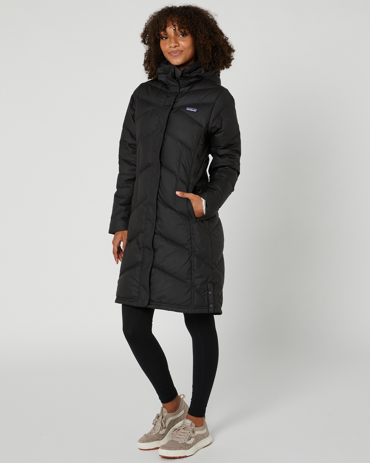 Patagonia long down coat top