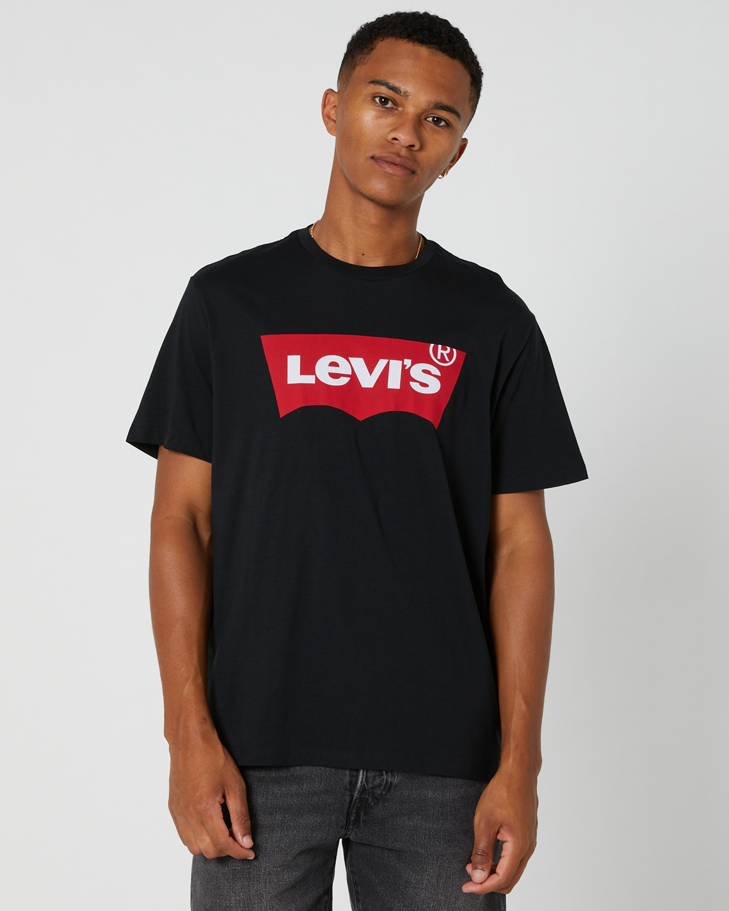 Levi`S Batwing Mens Tee - Black | SurfStitch