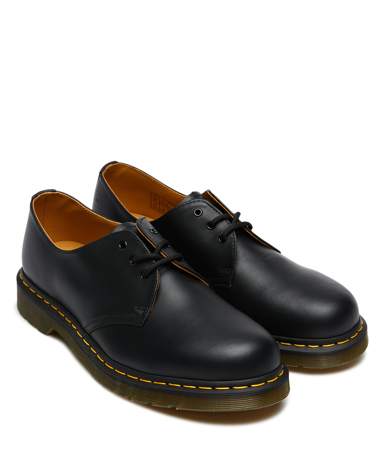 Dr. Martens Mens 1461 3 Eye Nappa Shoe - Black | SurfStitch