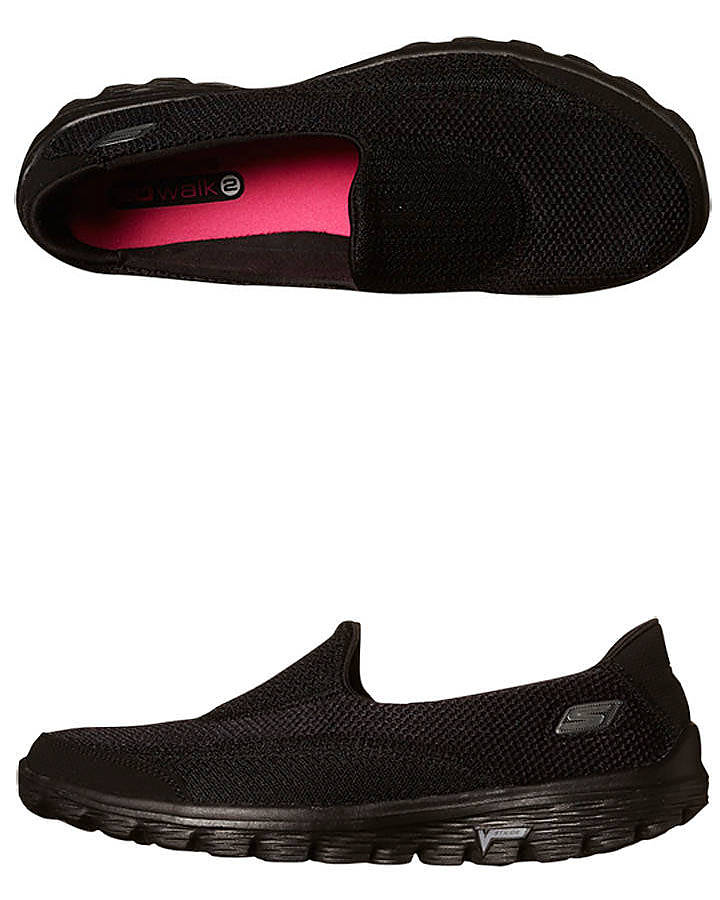 skechers go walk 2 womens black