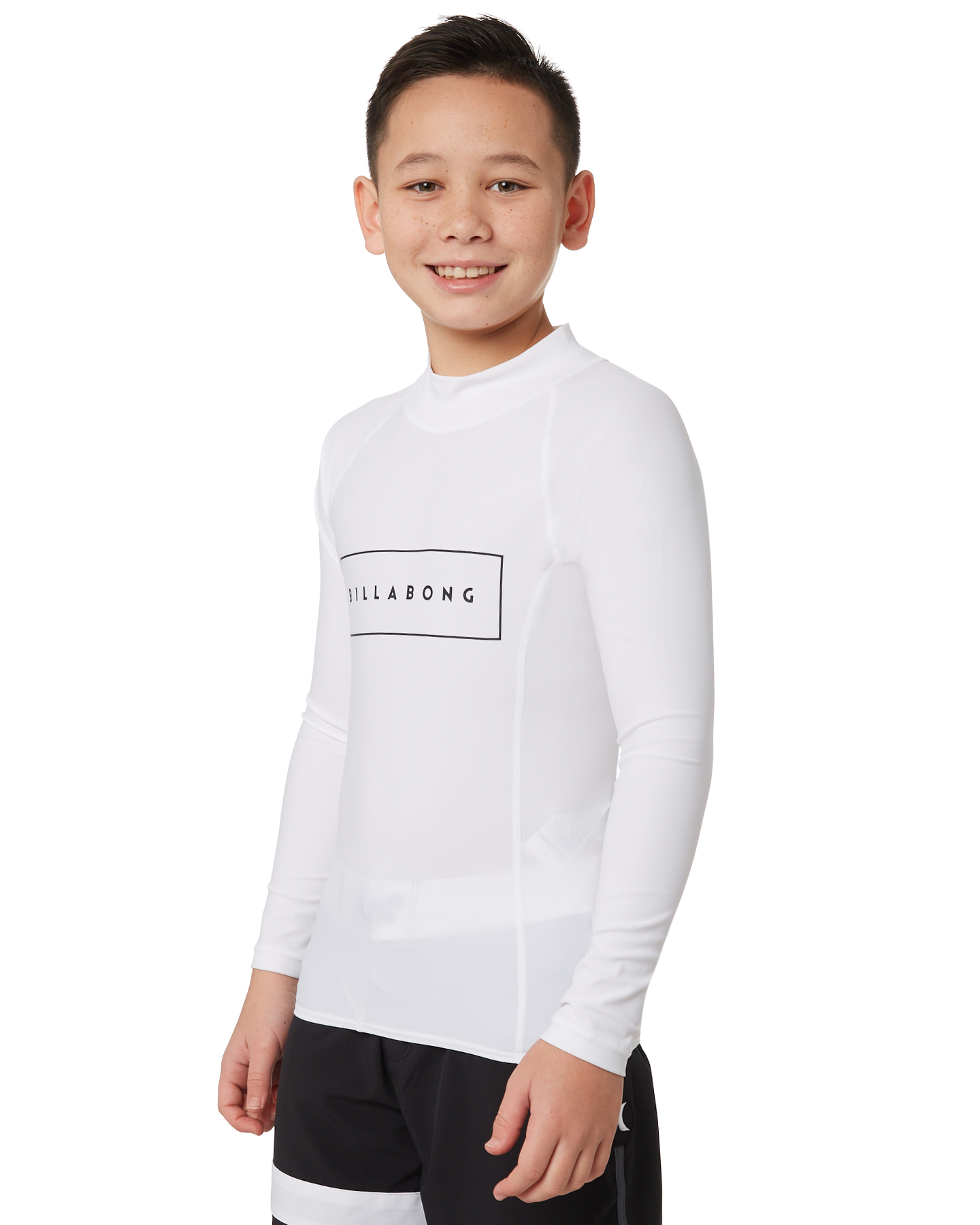 Billabong Boys All Day United Pf Ls Rashvest - Teens - White 