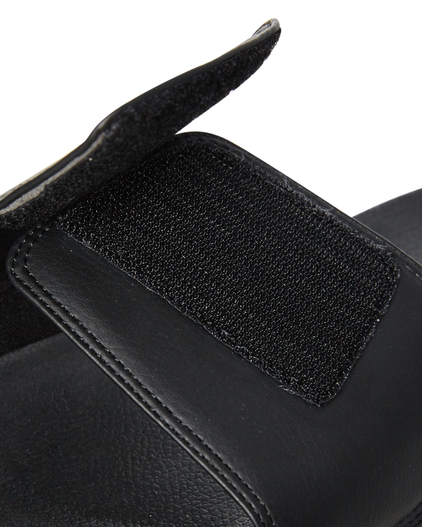 Rusty Easy Out Velcro Slide - Black | SurfStitch