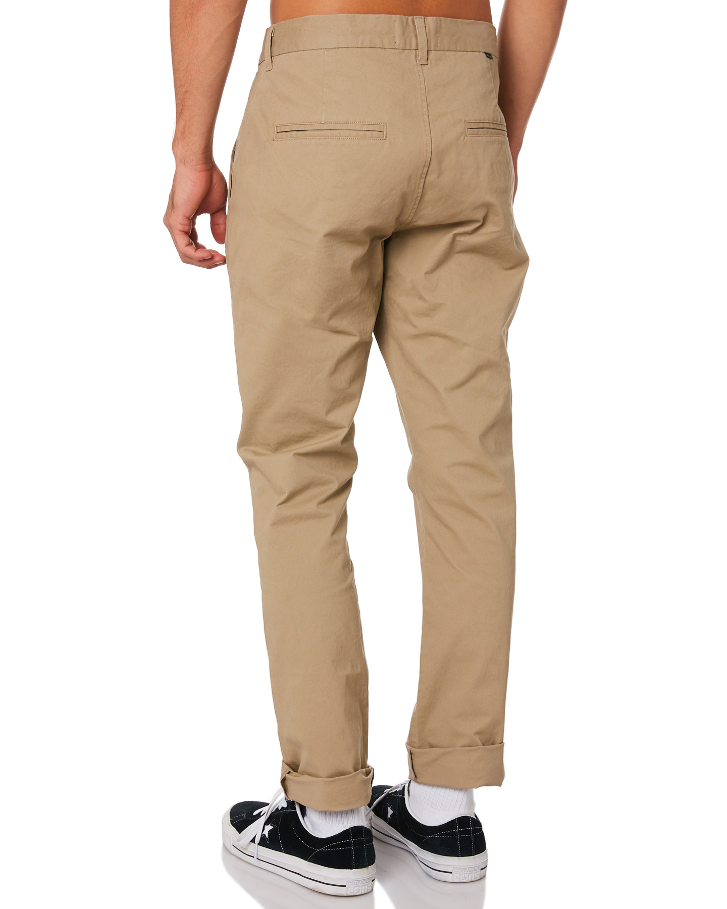 Rollas Relaxo Cropped Mens Pant - Sandman | SurfStitch