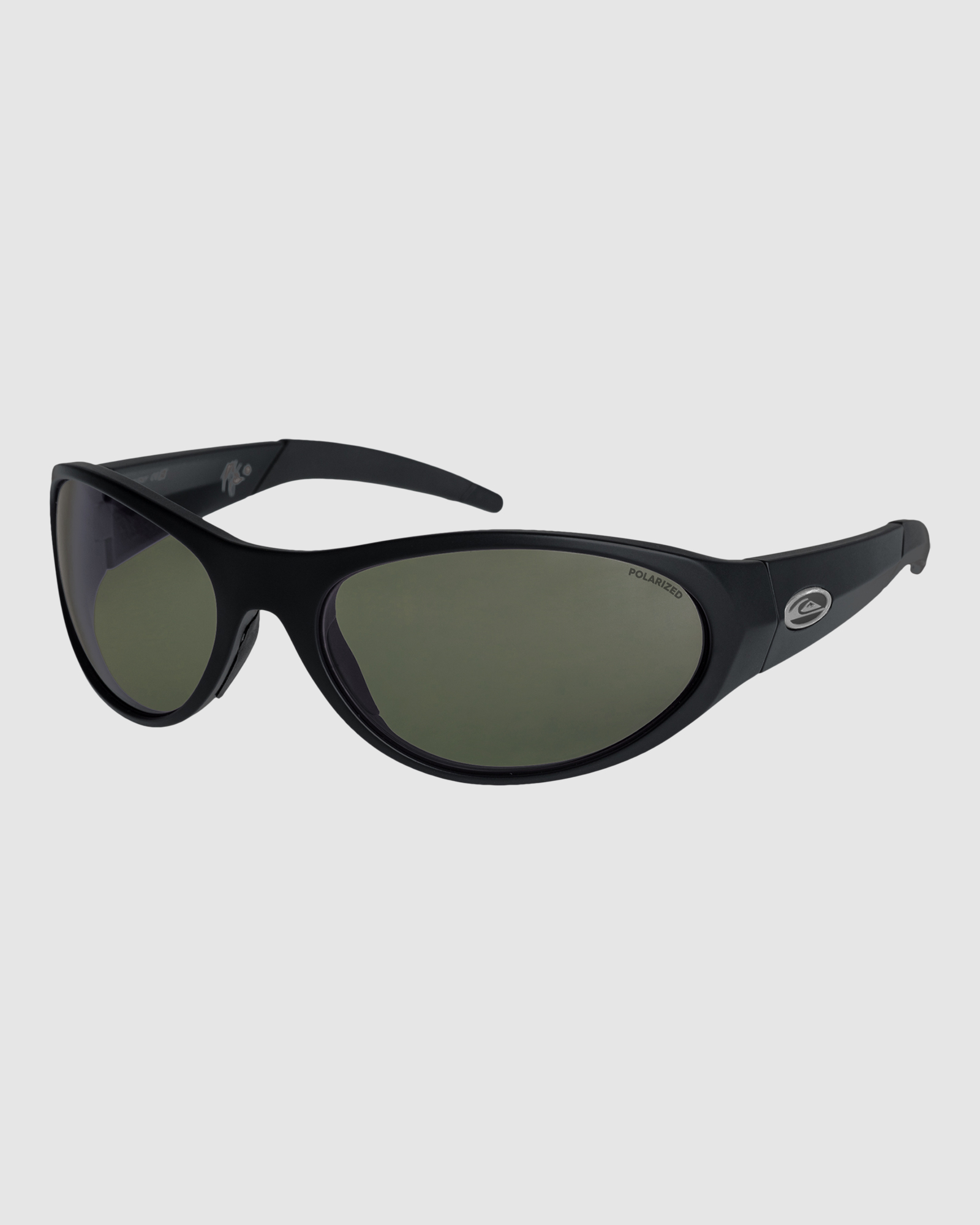 Plz | For Polarised Sunglasses SurfStitch Quiksilver Men - - Green Ellipse P Black