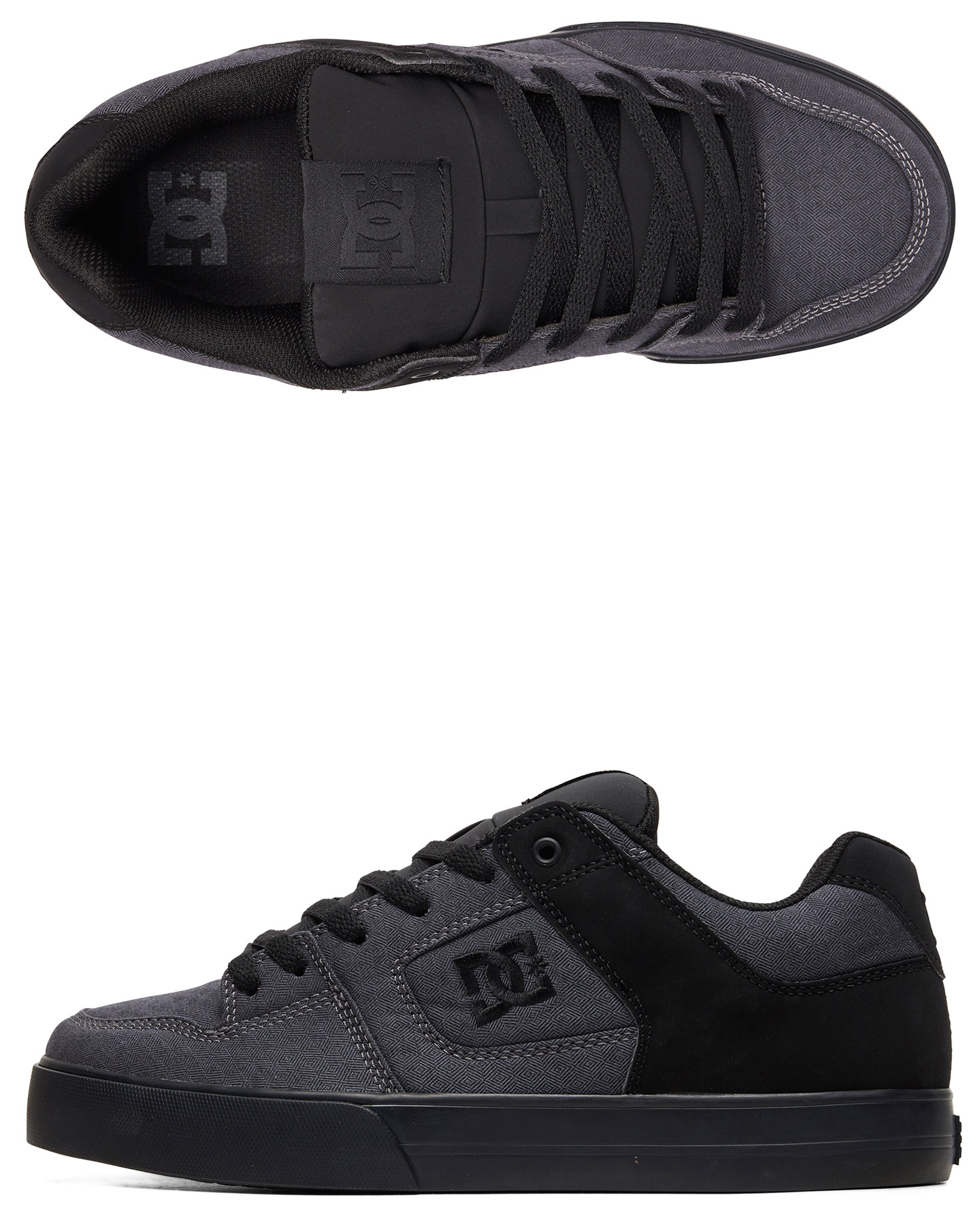 Dc Shoes Mens Pure Tx Se Shoe - Black 