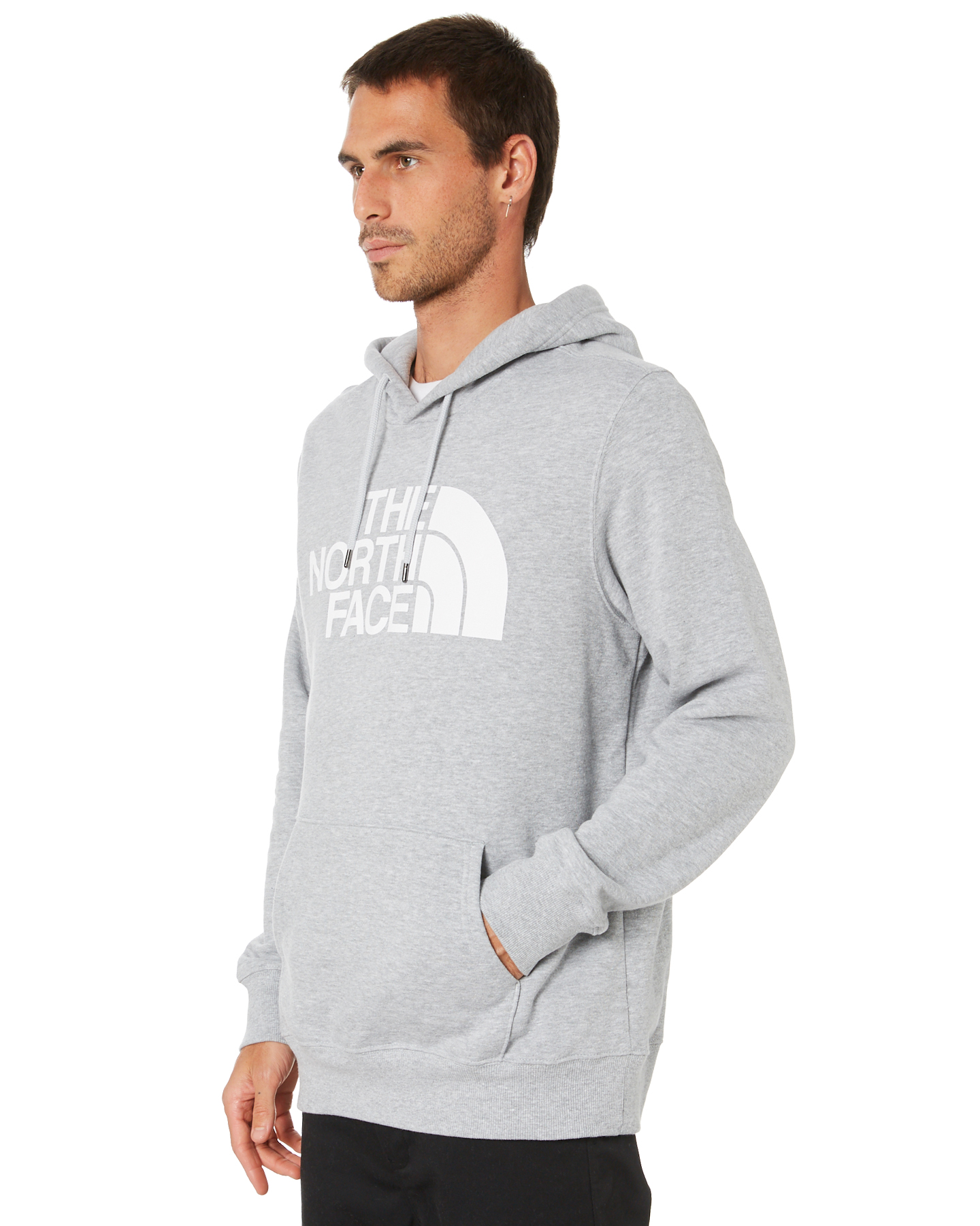 grey the north face tracksuit