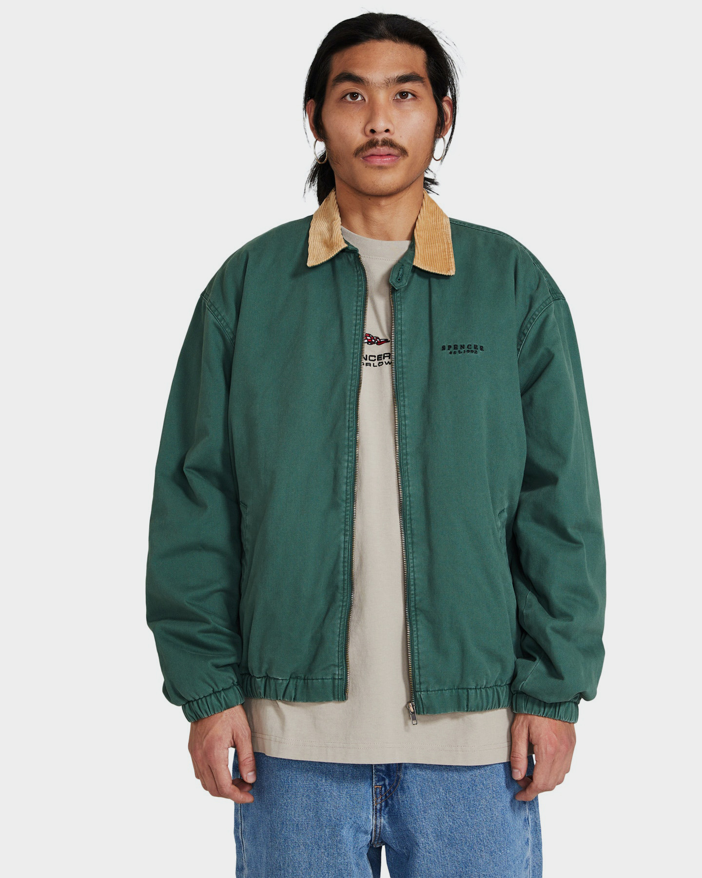 Spencer Project Palmer Jacket - Forest Green | SurfStitch