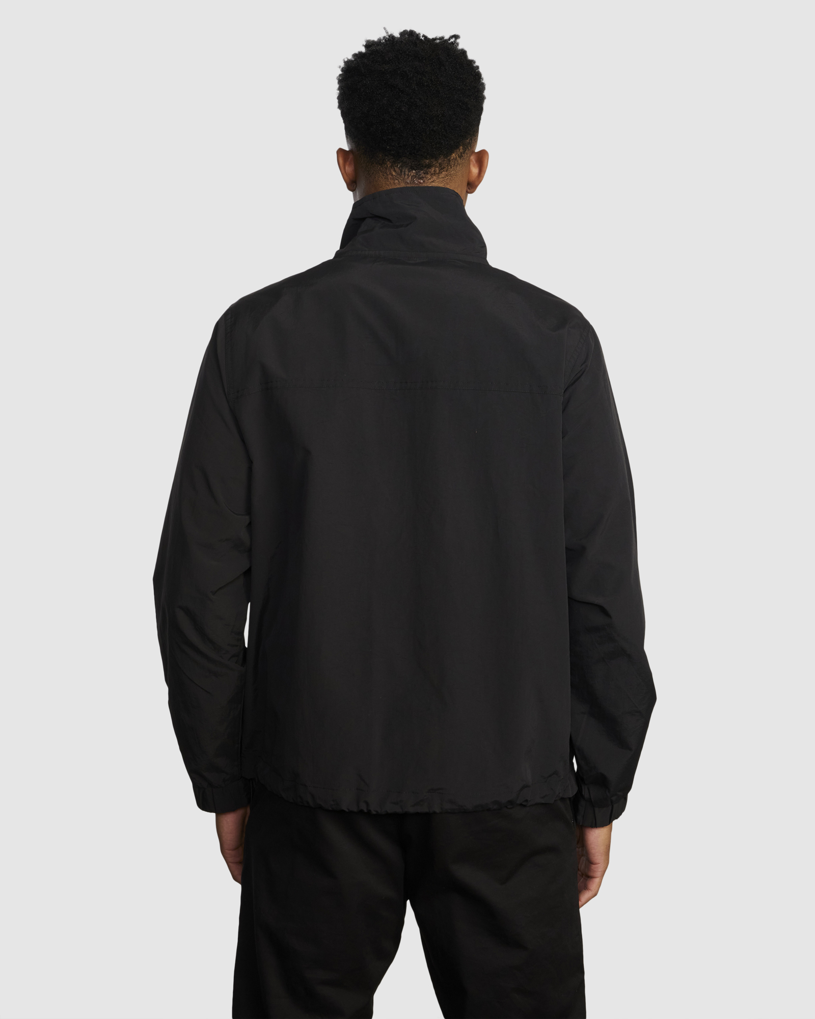 Rvca Outsider Packable Anorack Jacket - Black | SurfStitch