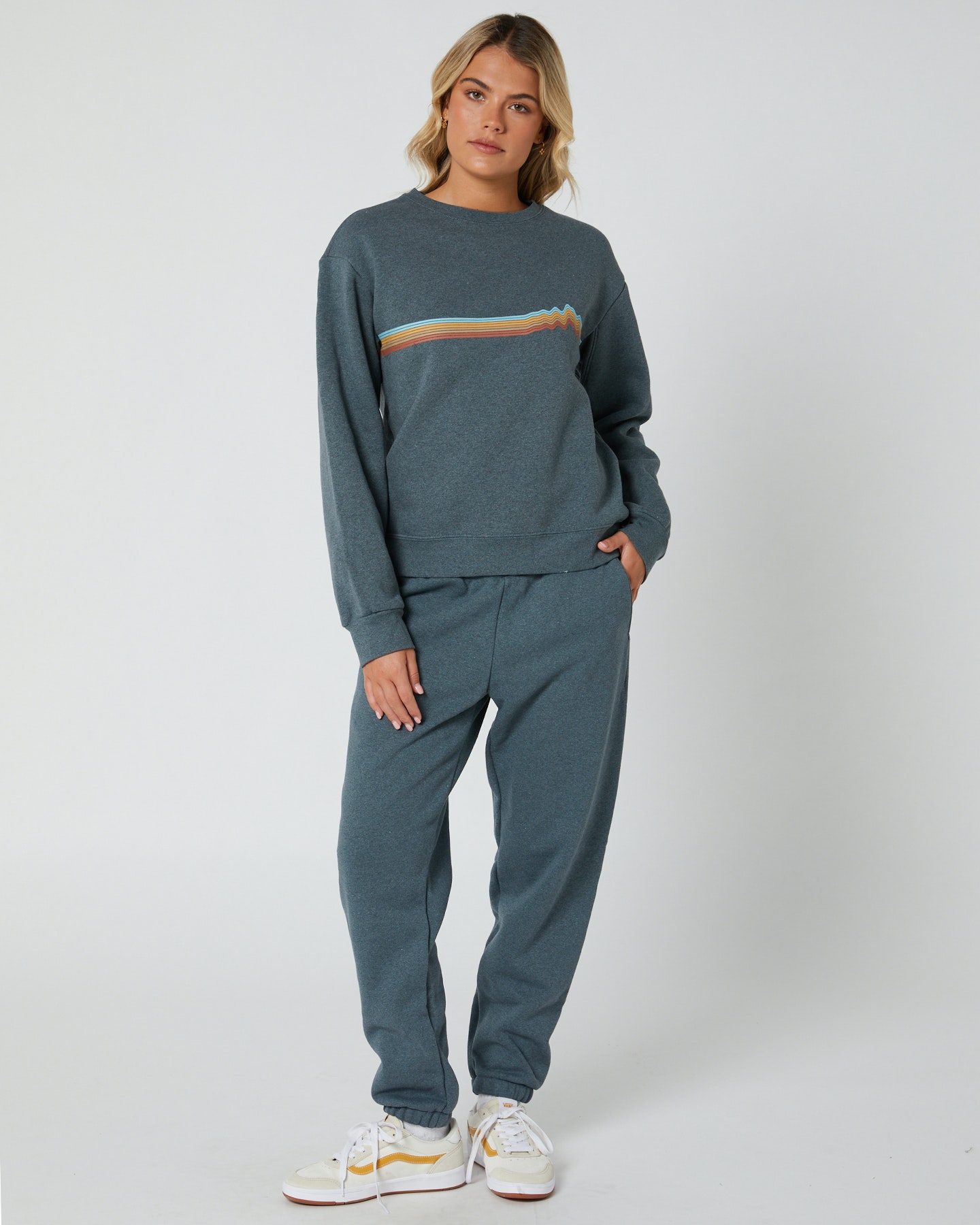 Patagonia Womens Ridge Rise Stripe Uprisal Sweatpants - Nouveau