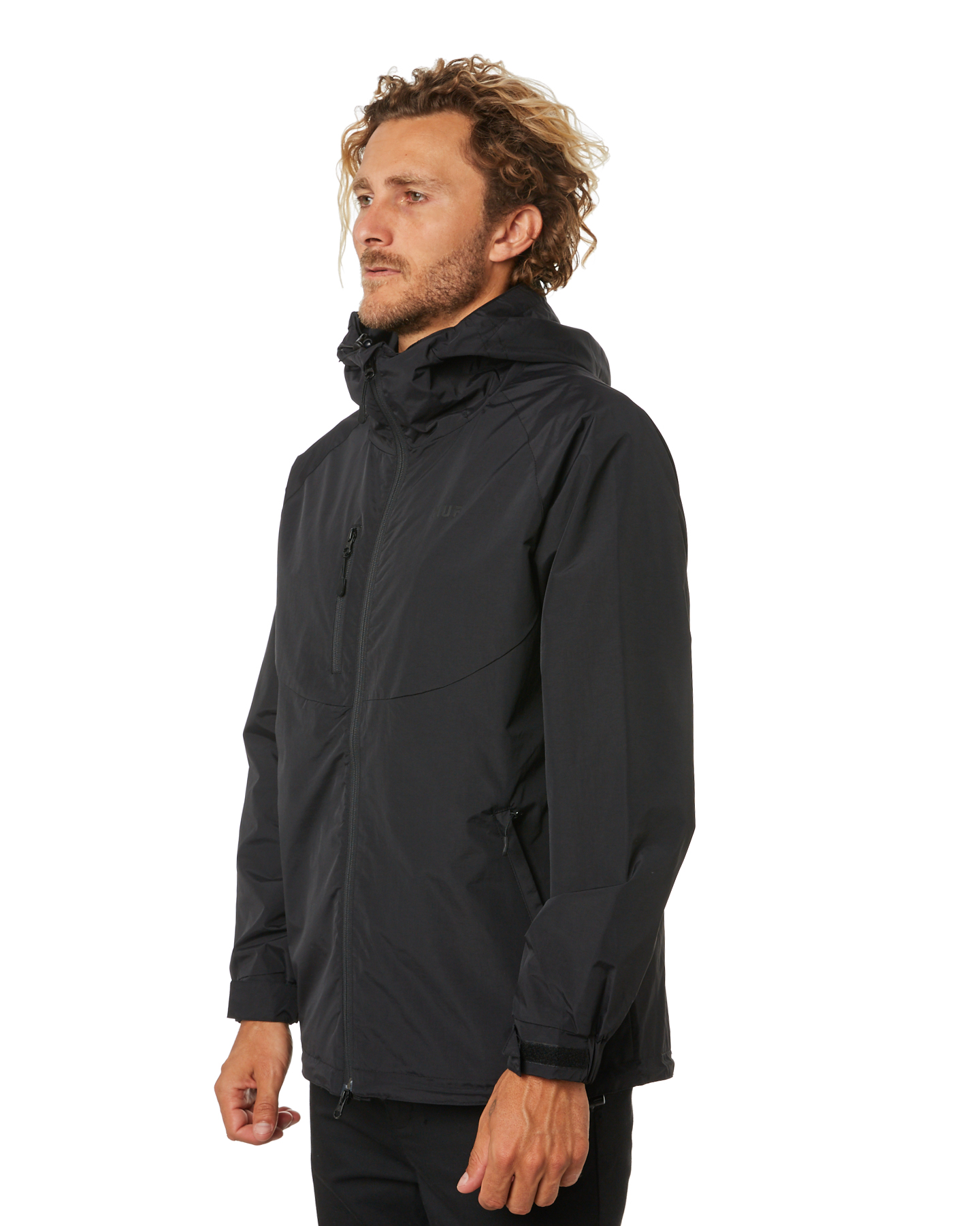 Huf Standard Shell 2 Mens Jacket - Black | SurfStitch