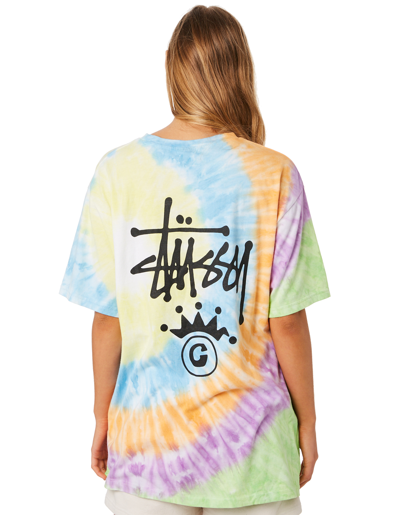 Graffiti Tie Dye Bf Tee