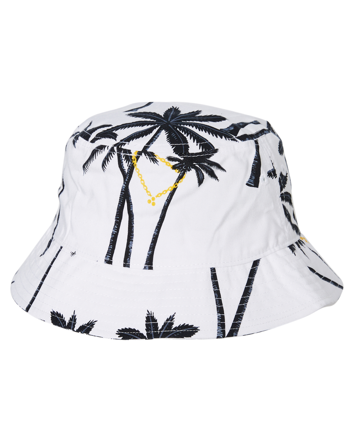 Huffer Pimpin Palms Bucket Hat - White | SurfStitch