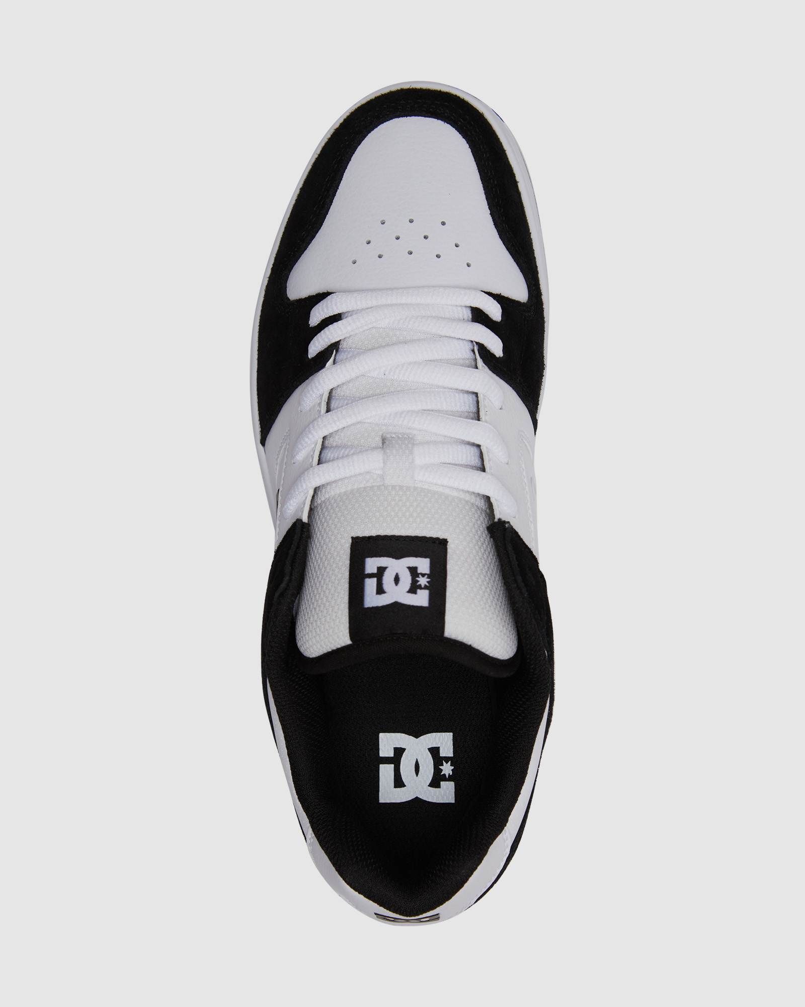 Dc Shoes Men's Manteca Shoes White Black SurfStitch