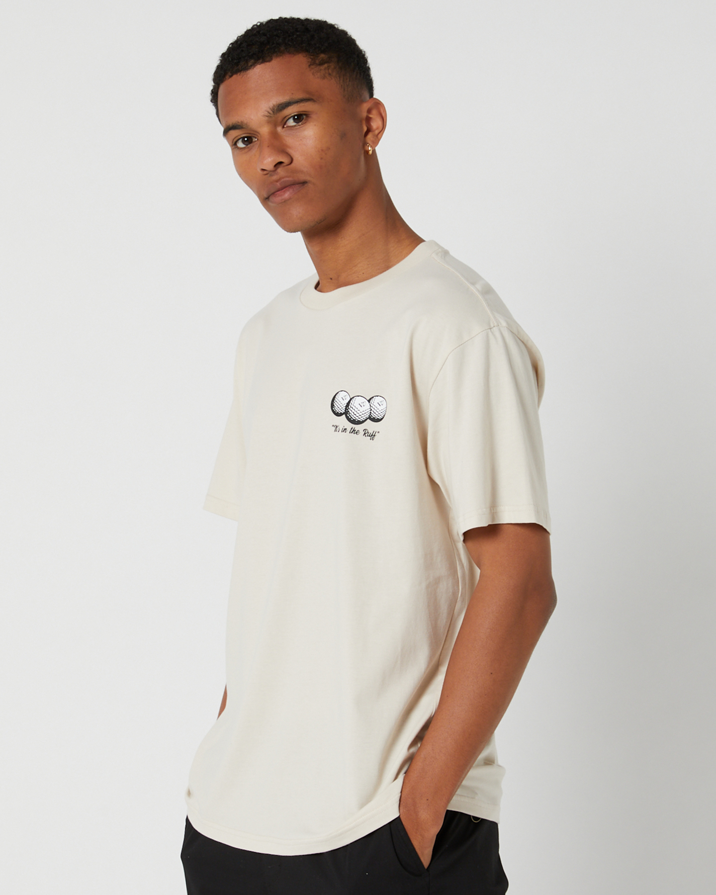Rivvia Projects In The Rough T-Shirt - Beige | SurfStitch