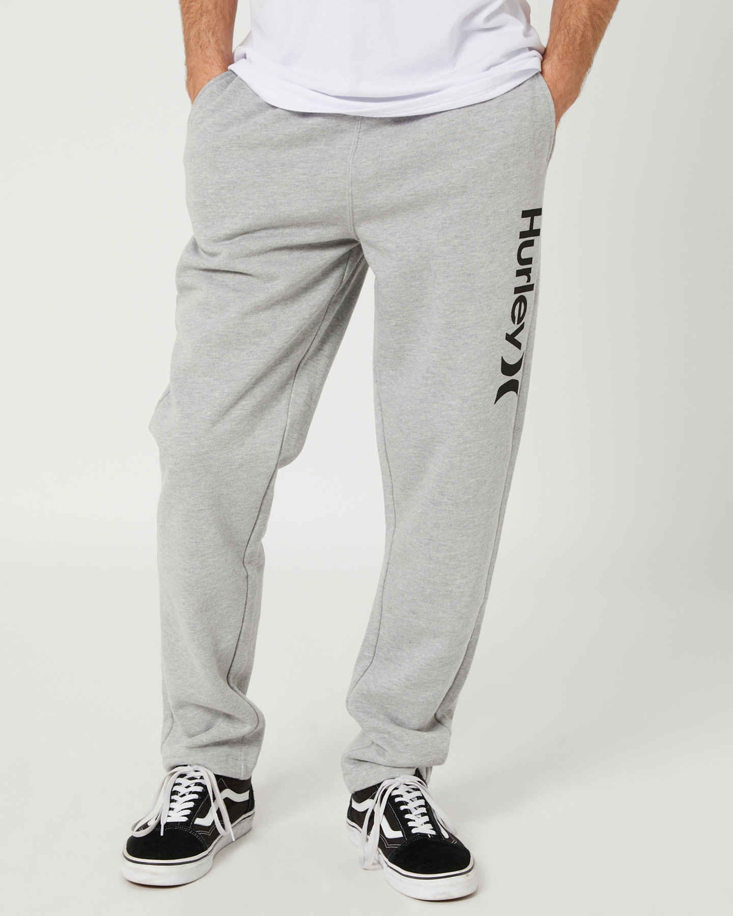 Hurley Mens Surf Check One & Only Sweat Track Pants 