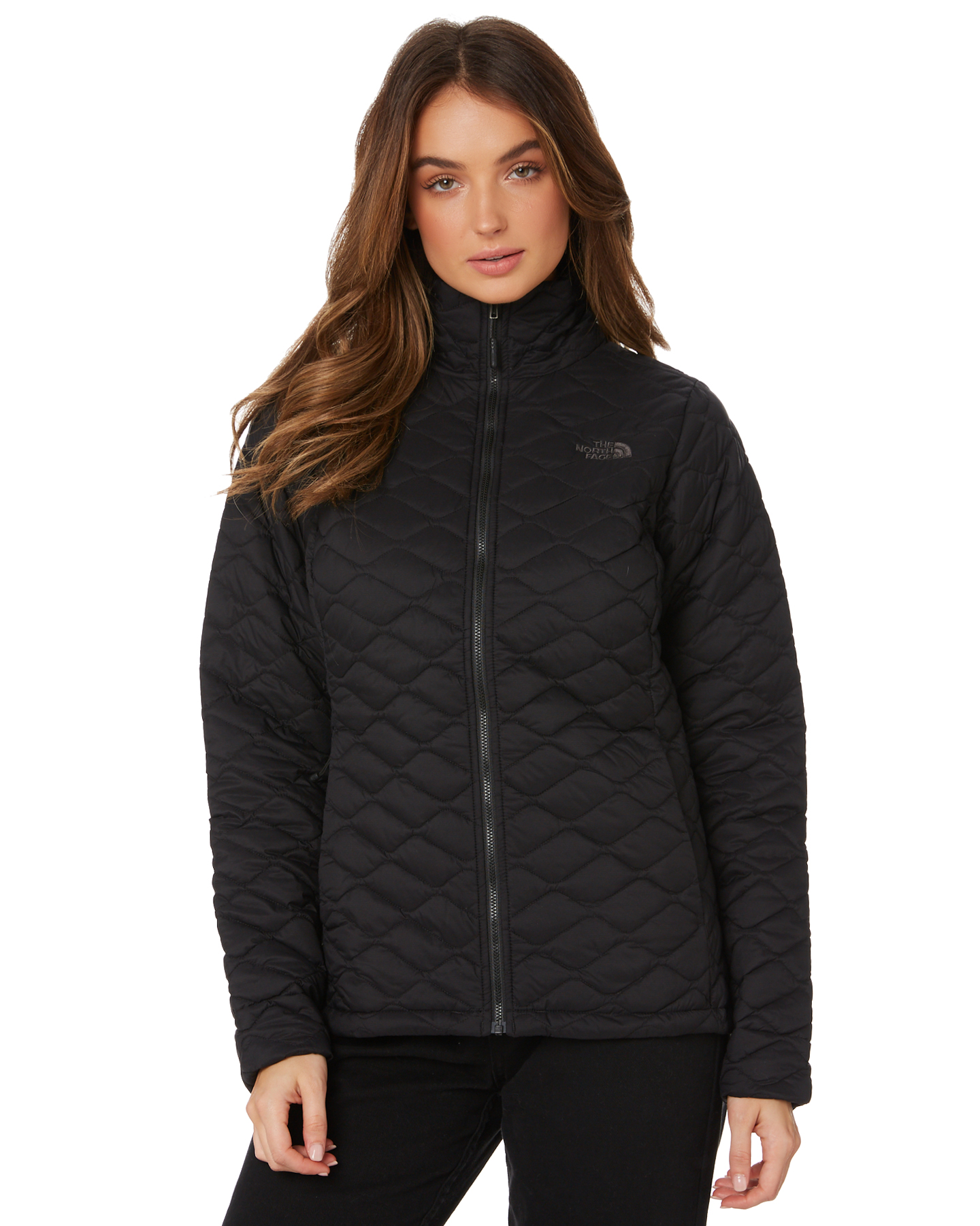 The North Face Womens Thermoball Jacket - Matte Black | SurfStitch
