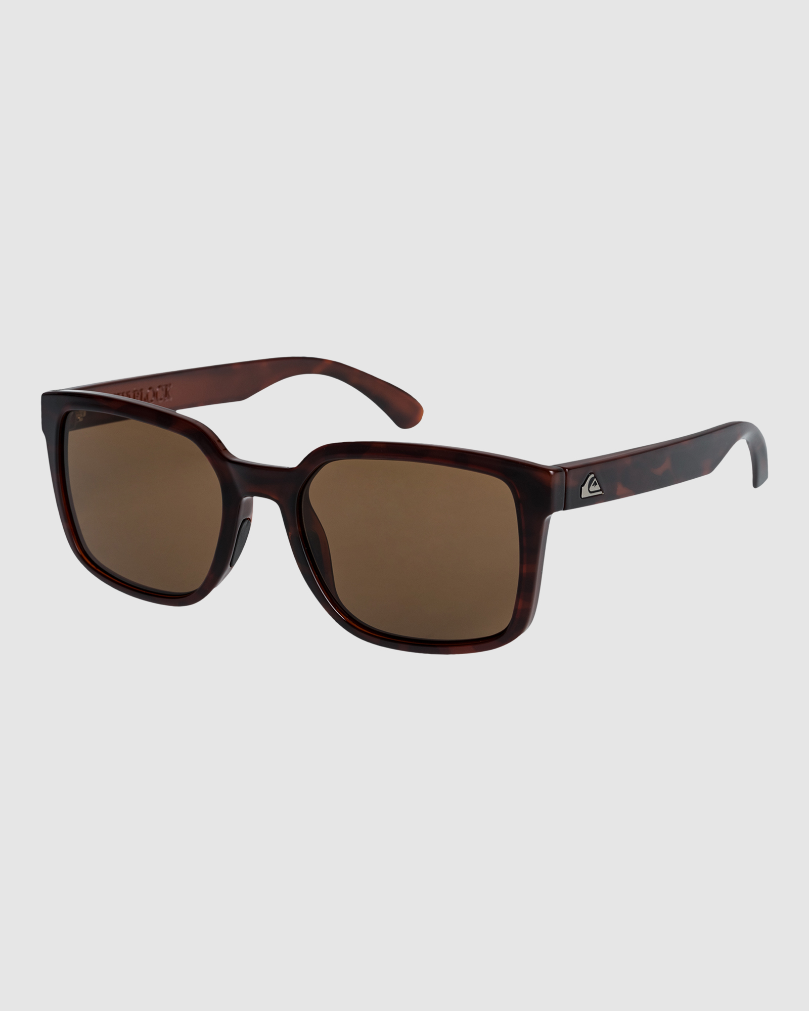 Quiksilver Warlock - Sunglasses For Men - Brown Tortoise Brown