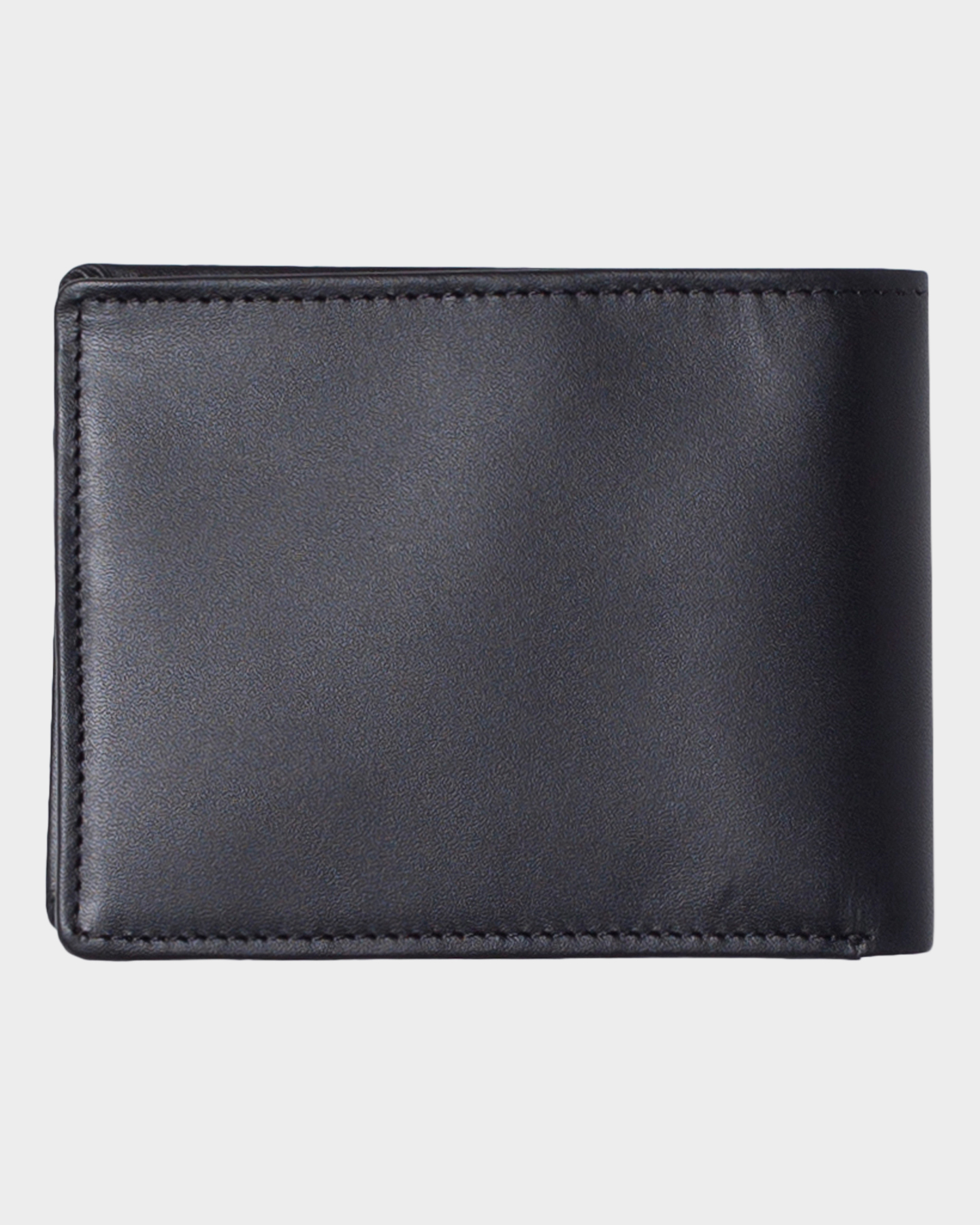 Rvca Cedar Leather Bifold Wallet - Black | SurfStitch